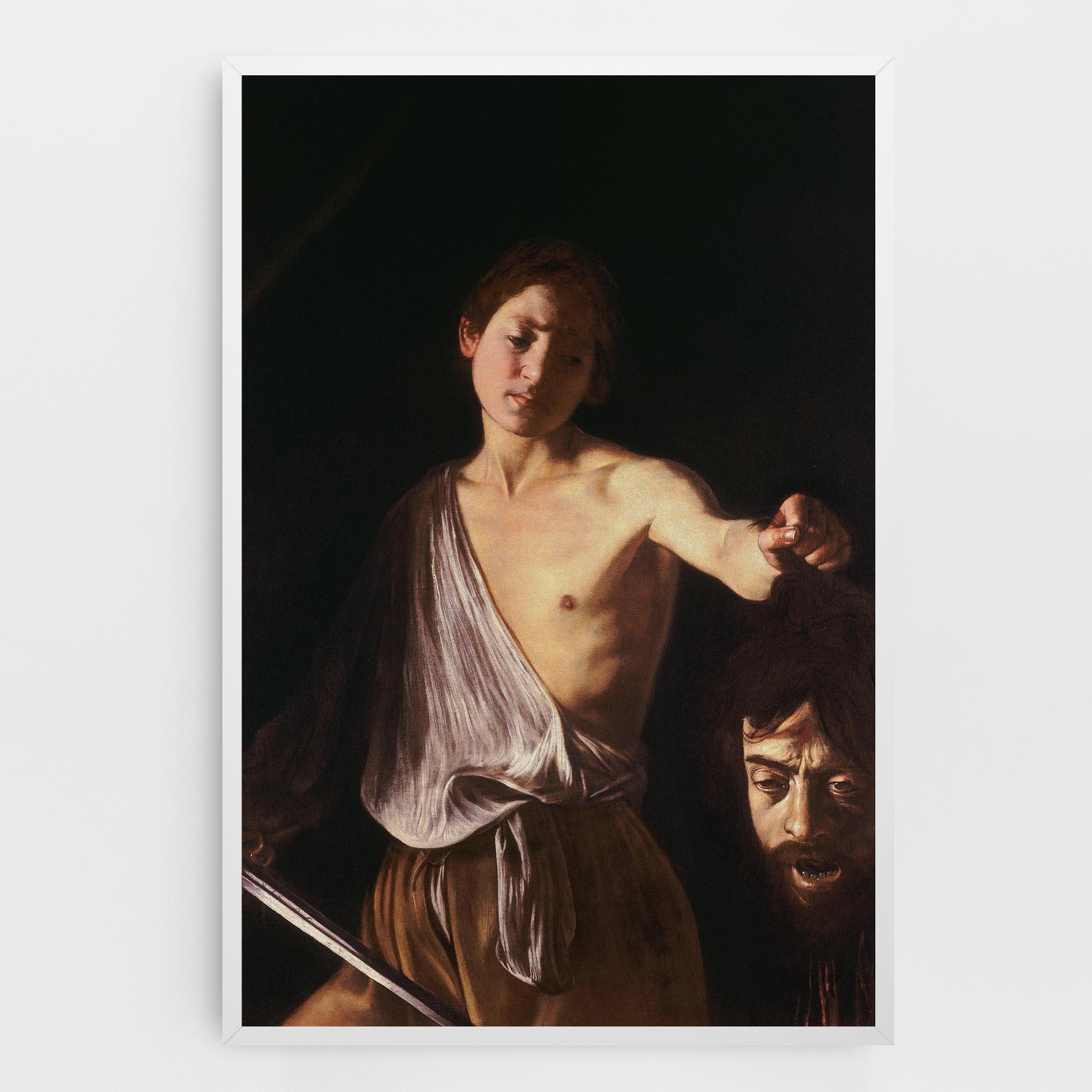 Tablou Canvas David With The Head Of Goliath mockup 0