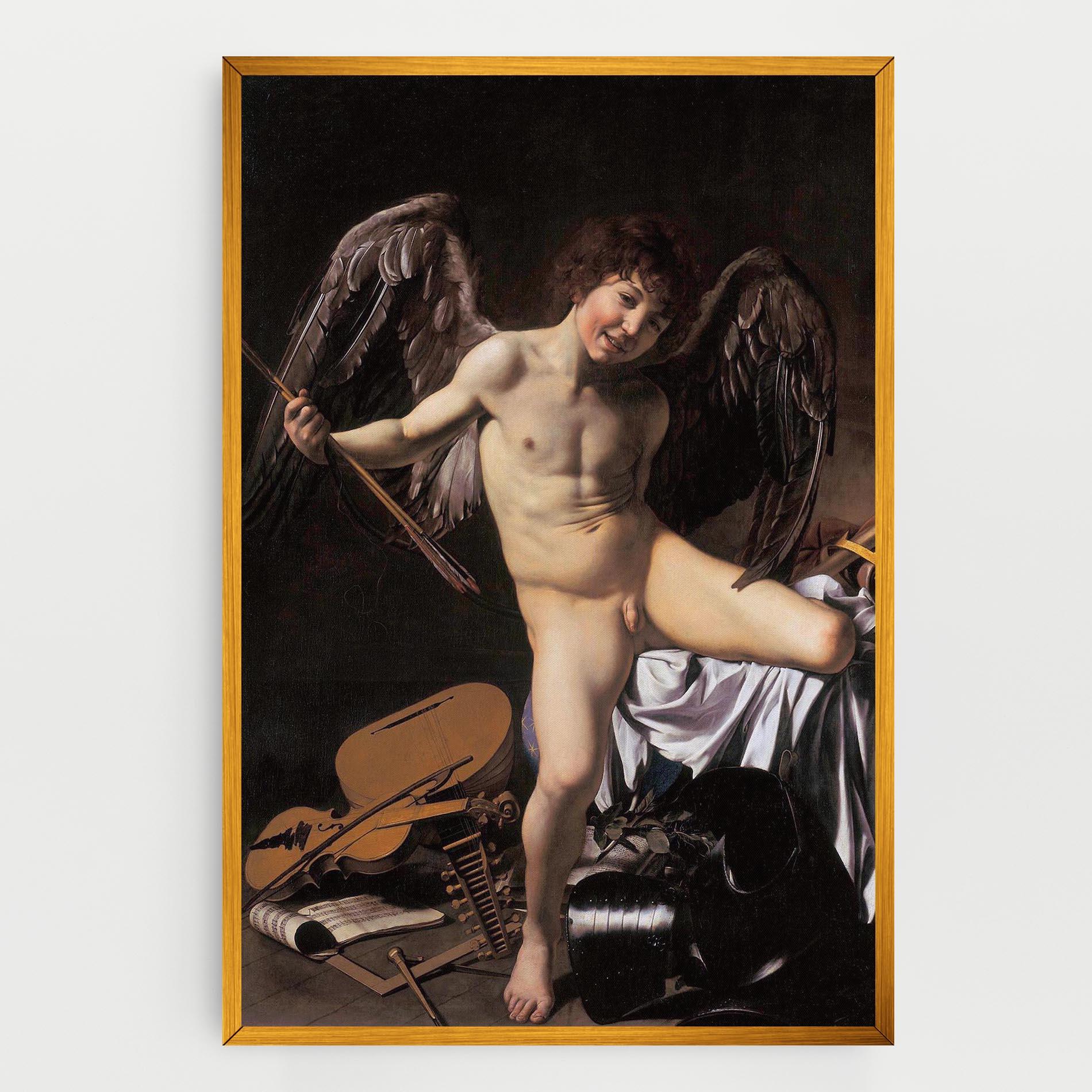 Tablou Canvas Amor Vincet Omnia mockup 0