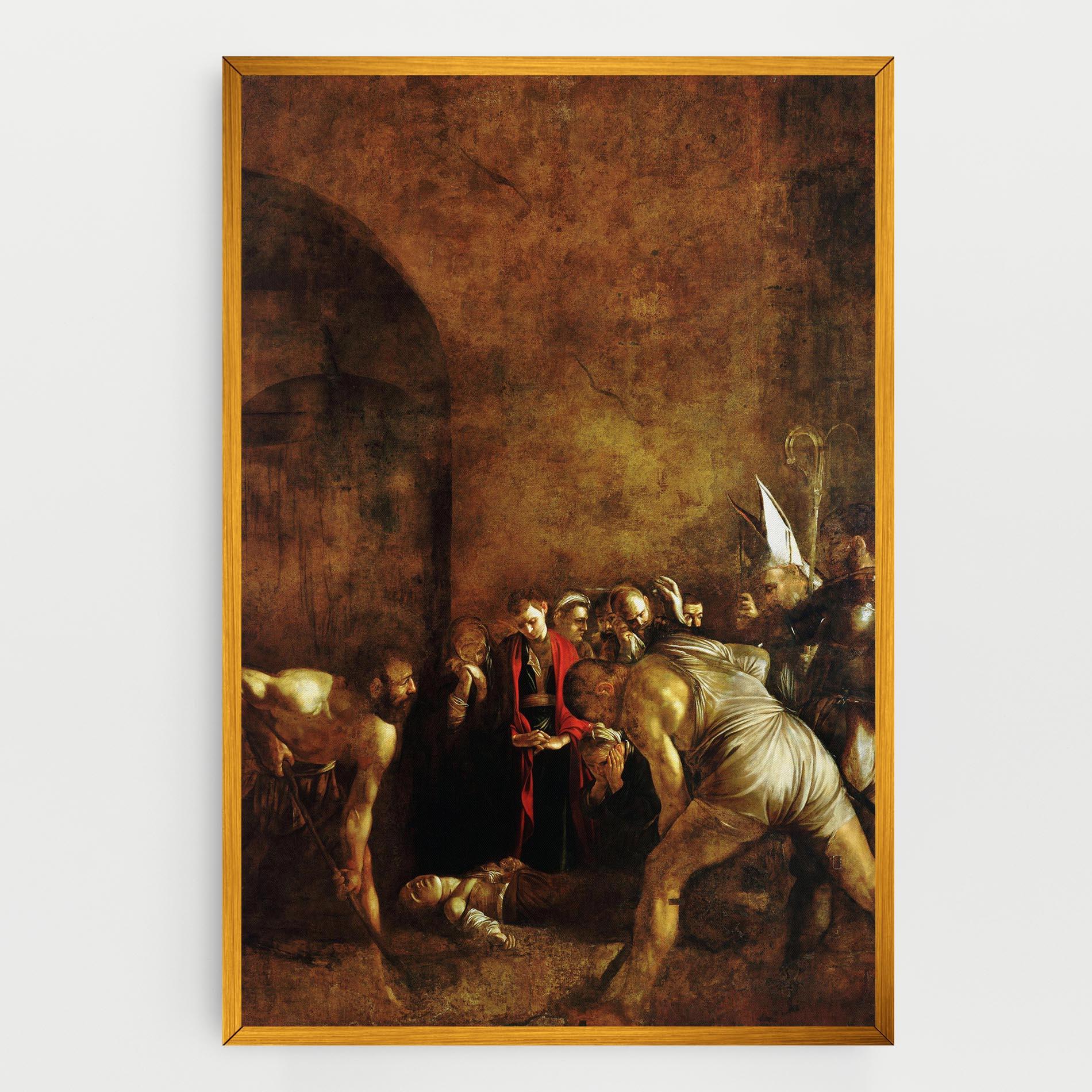 Tablou Canvas Burial Of Saint Lucy mockup 0