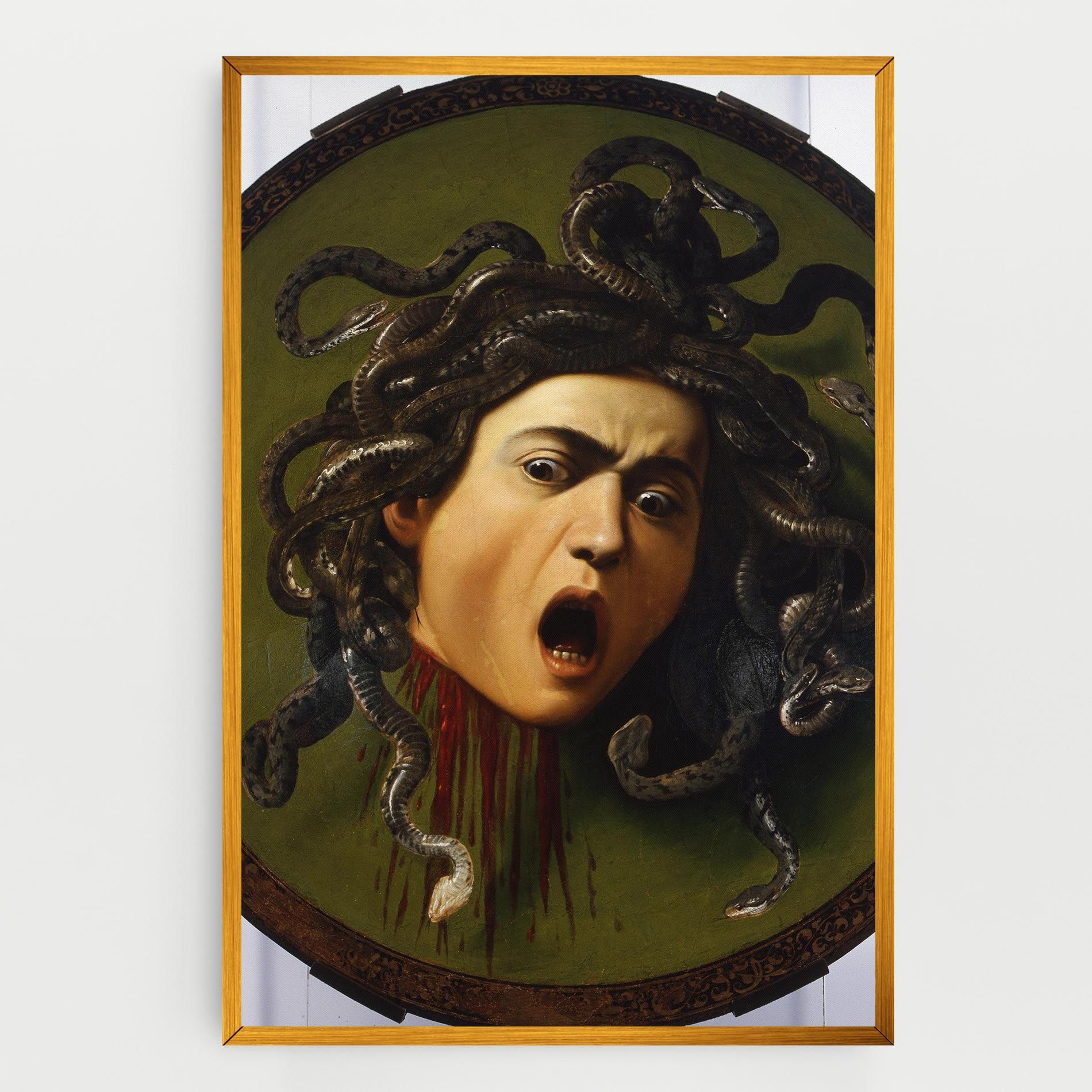 Caravaggio Medusa mockup 0