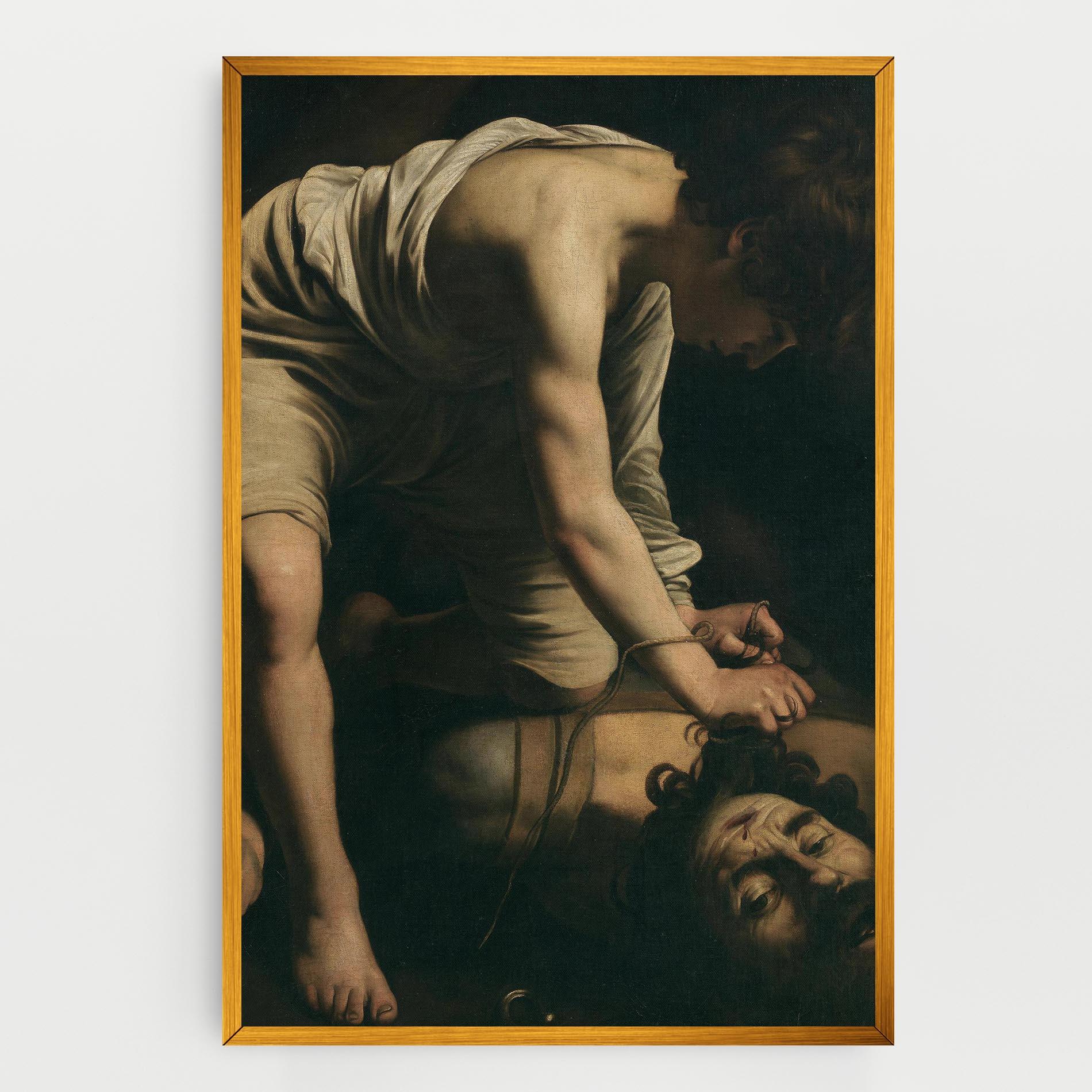 Tablou Canvas David And Goliath mockup 0