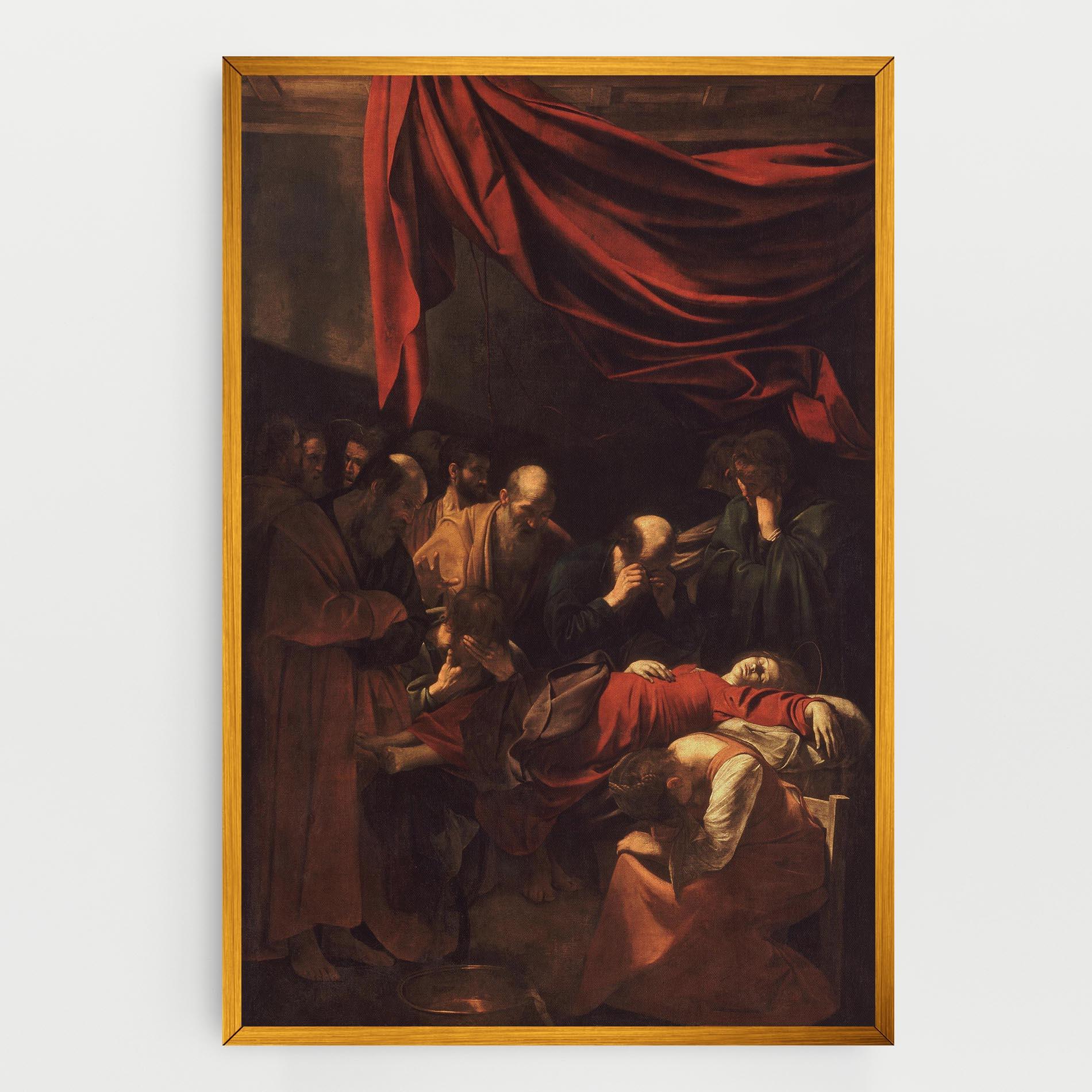 Tablou Canvas Death Of The Virgin mockup 0