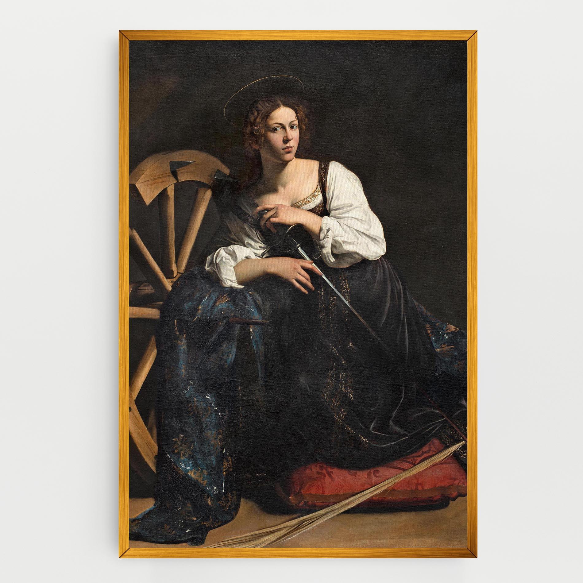 Tablou Canvas Saint Catherine Of Alexandria mockup 0