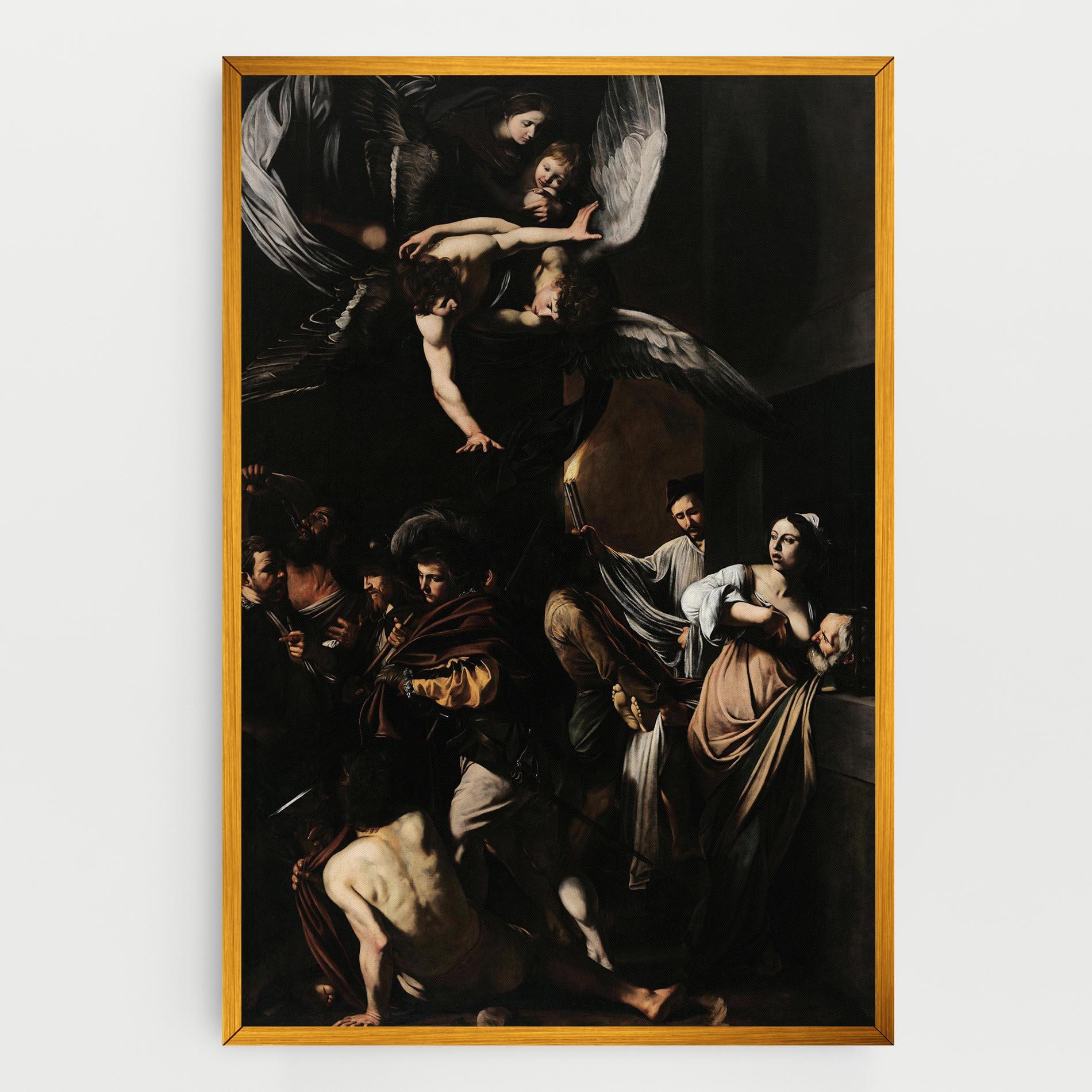 Tablou Canvas Sette Opere Di Misericordia mockup 0