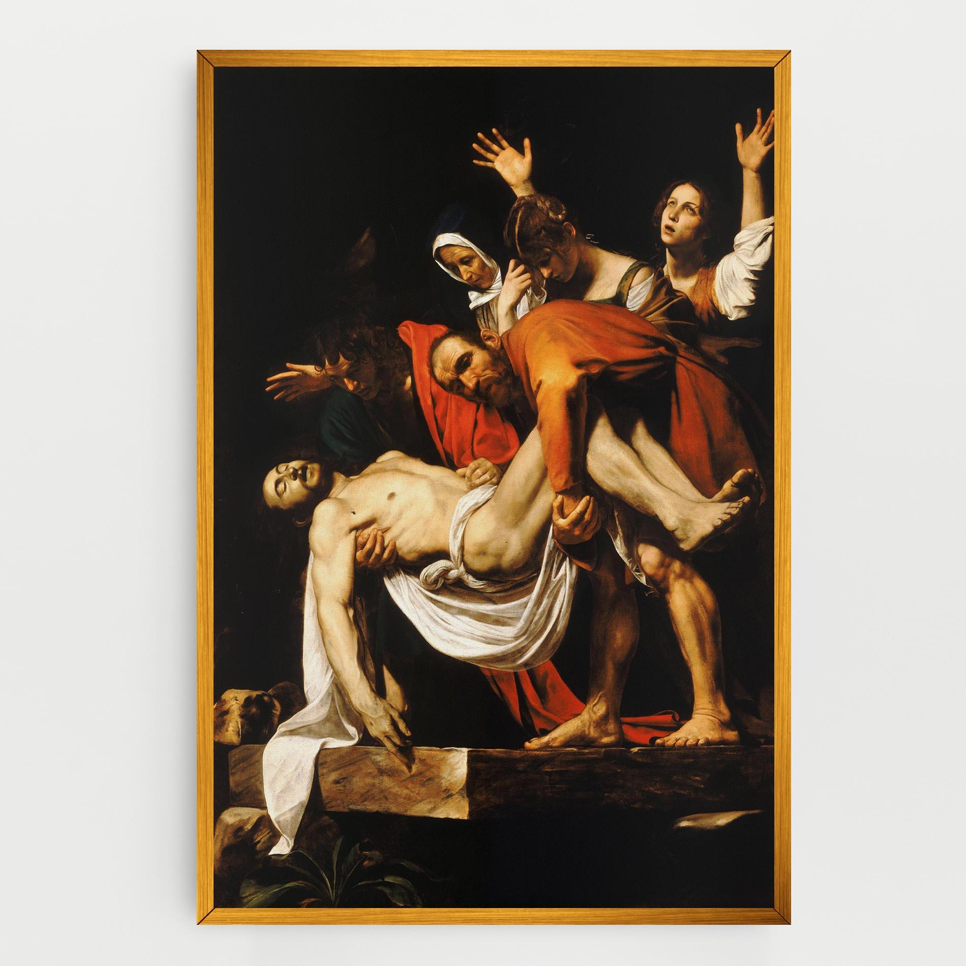 Tablou Canvas The Entombment Of Christ mockup 0