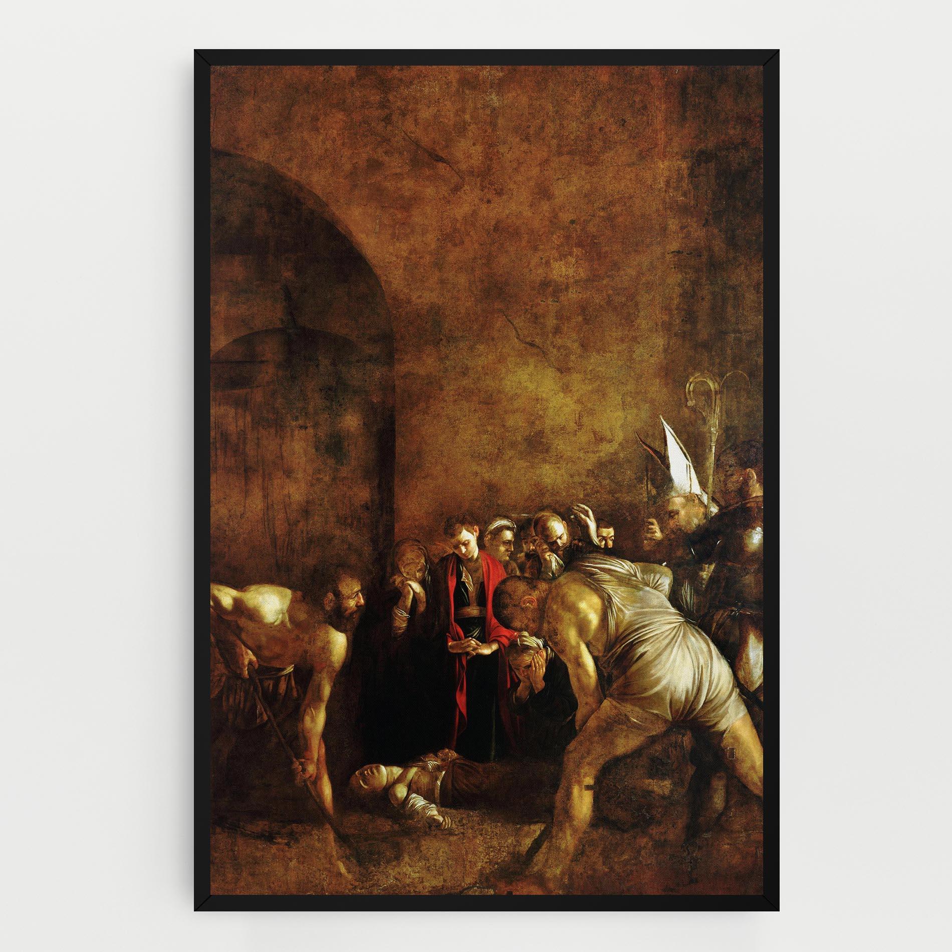 Tablou Canvas Burial Of Saint Lucy mockup 0