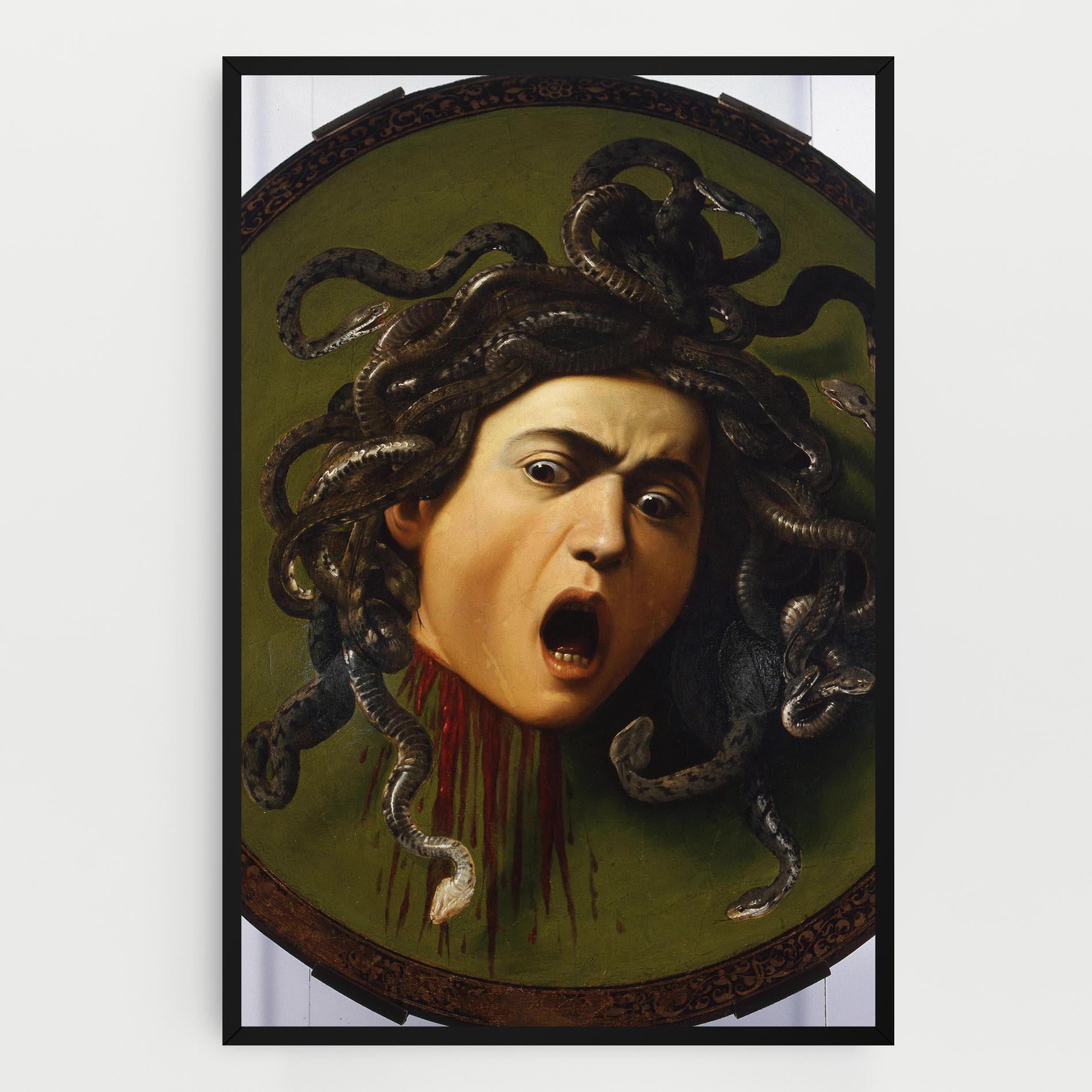 Tablou Canvas Caravaggio Medusa mockup 0