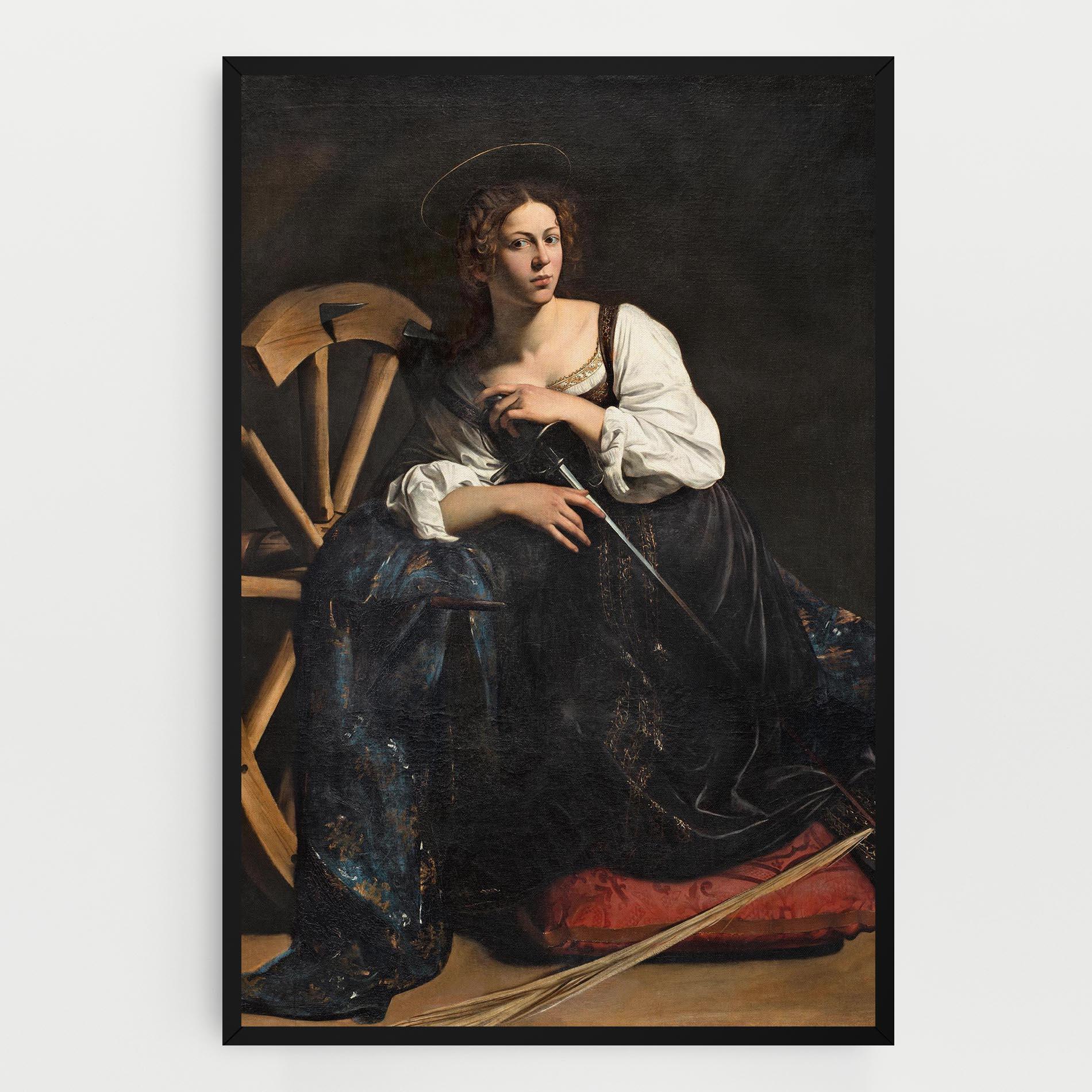 Tablou Canvas Saint Catherine Of Alexandria mockup 0