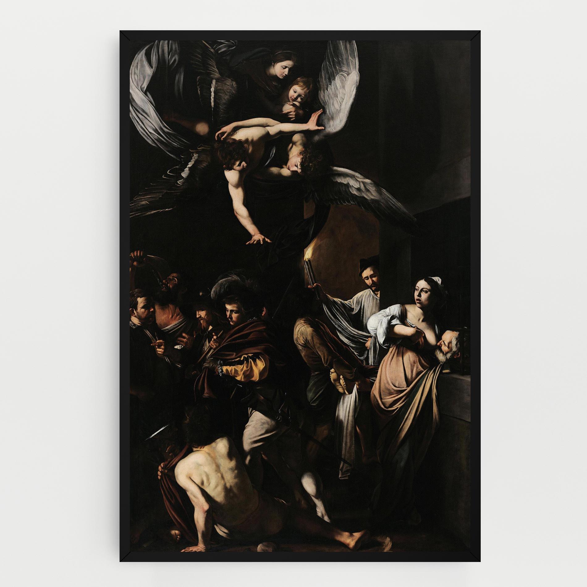 Tablou Canvas Sette Opere Di Misericordia mockup 0