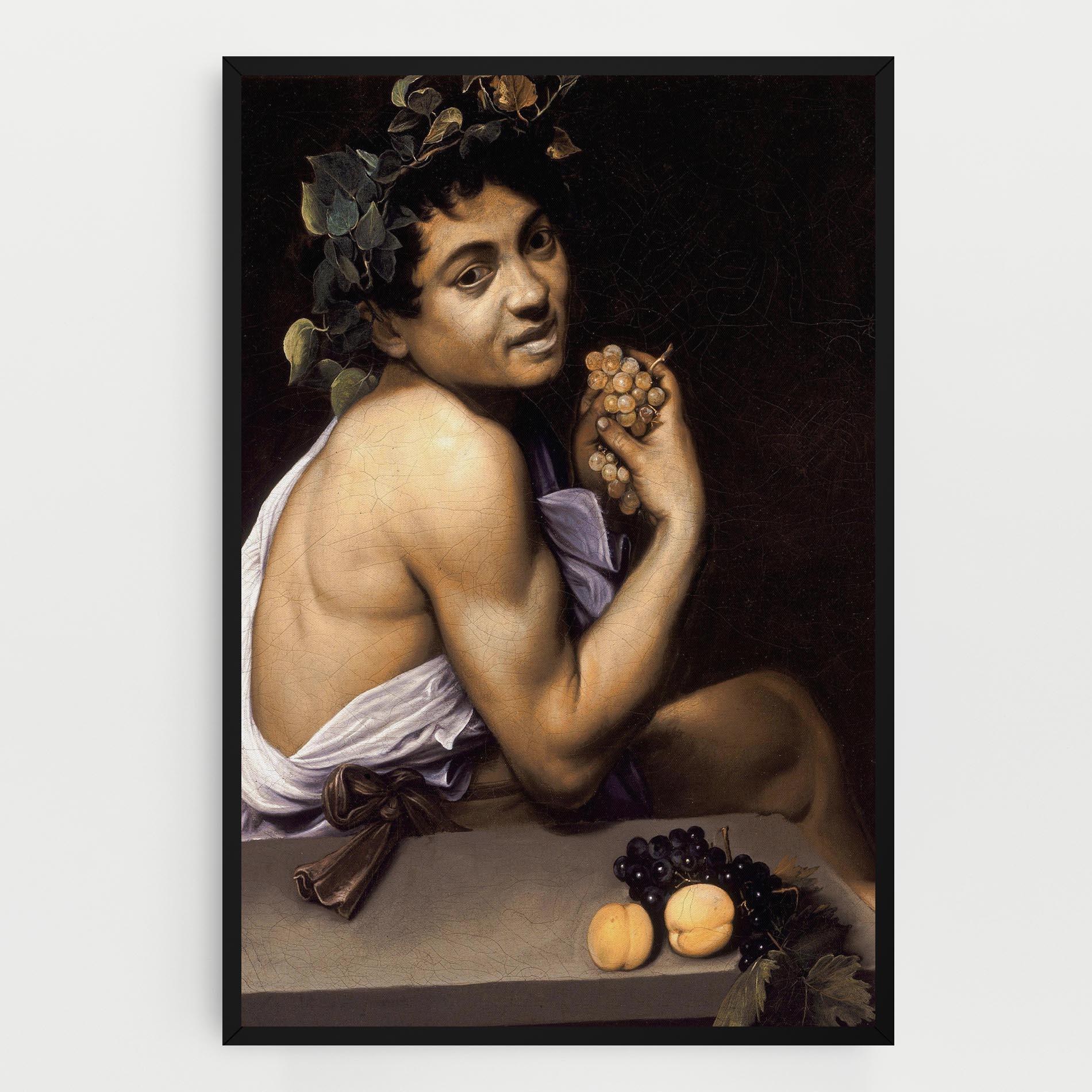 Tablou Canvas Young Sick Bacchus mockup 0