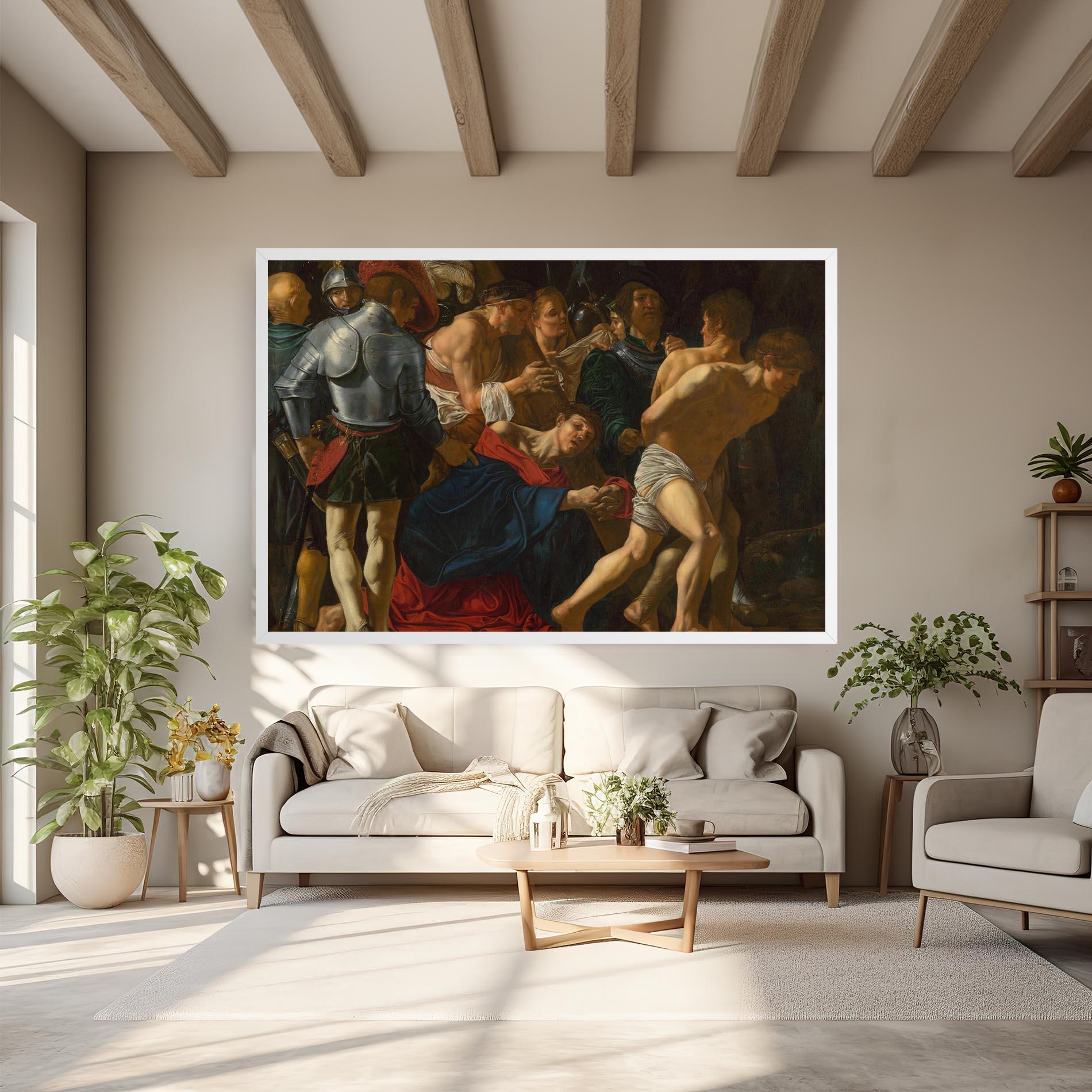 Tablou Canvas Fall Of Christ Calvary mockup 6