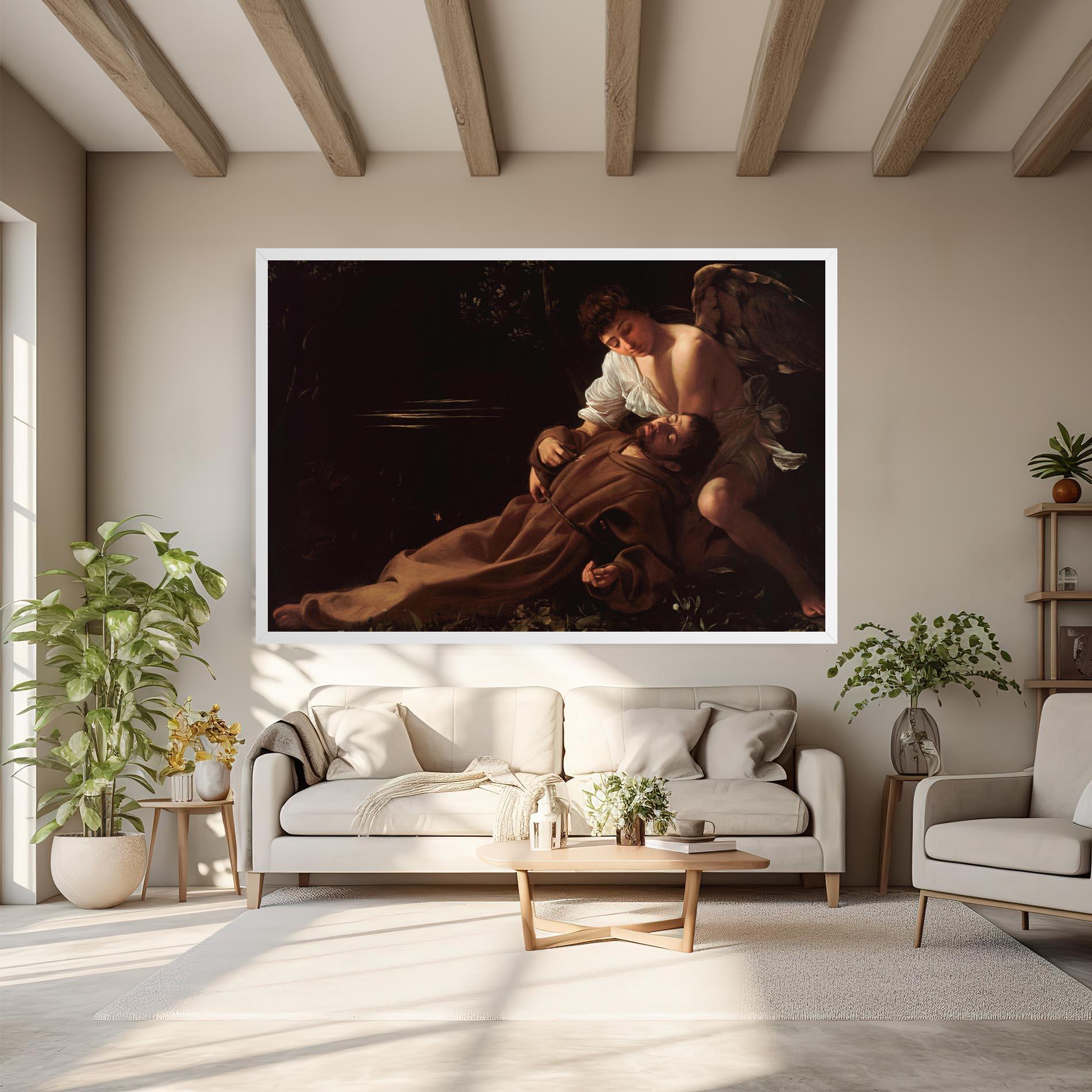 Tablou Canvas Francis Of Assisi In Ecstasy mockup 6