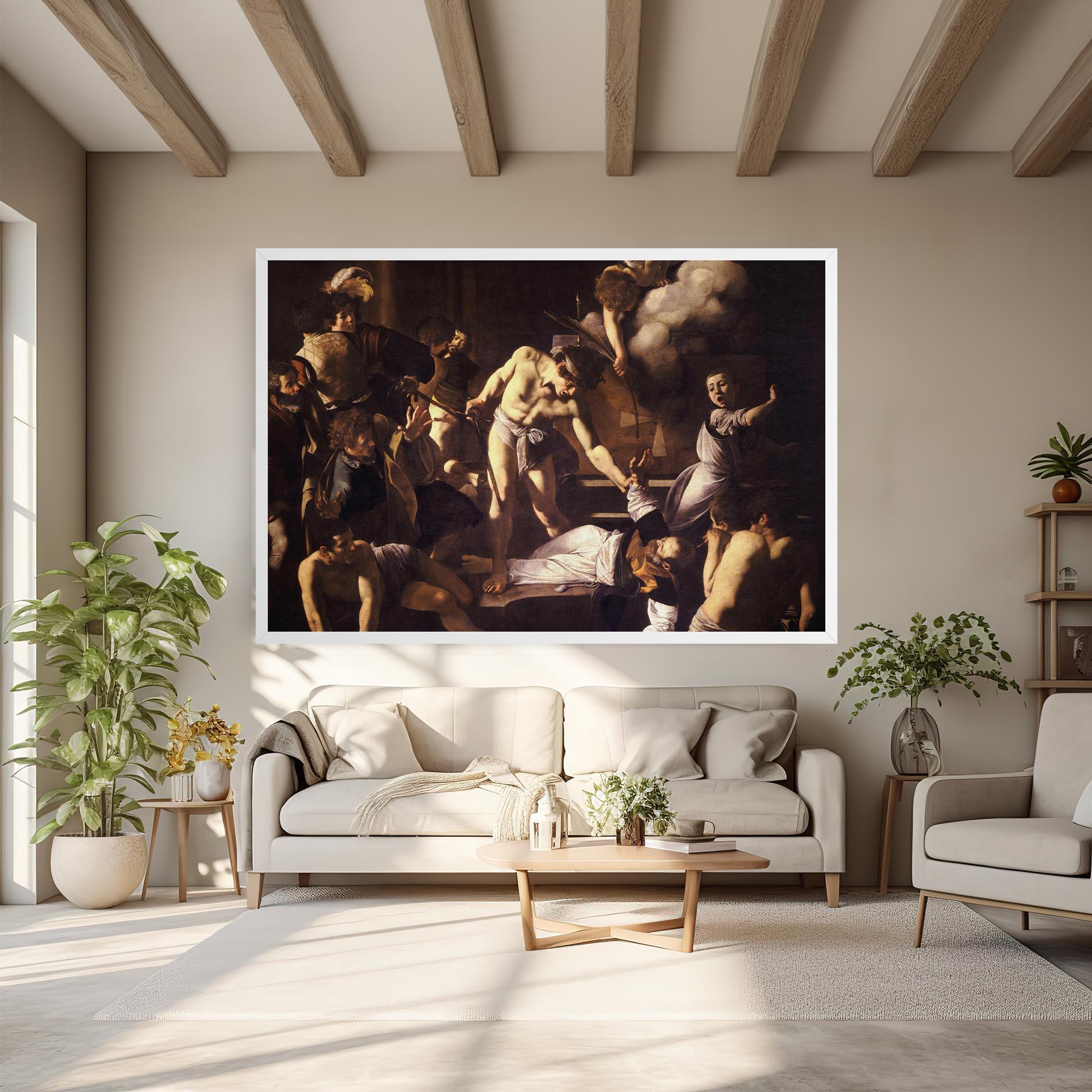 Tablou Canvas The Martyrdom mockup 6