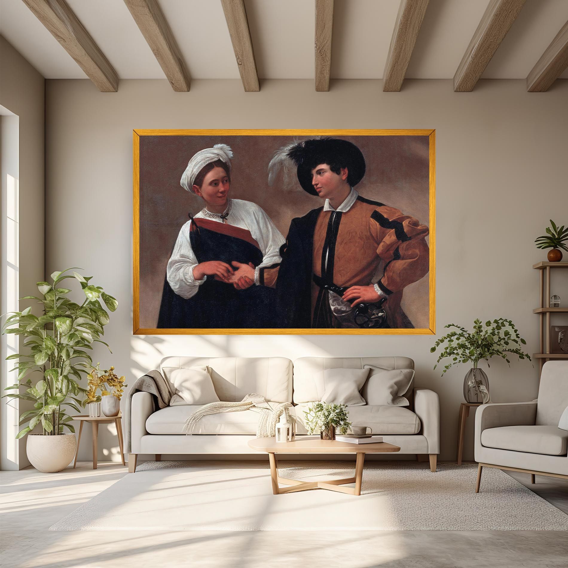 Caravaggio Good Luck mockup 6