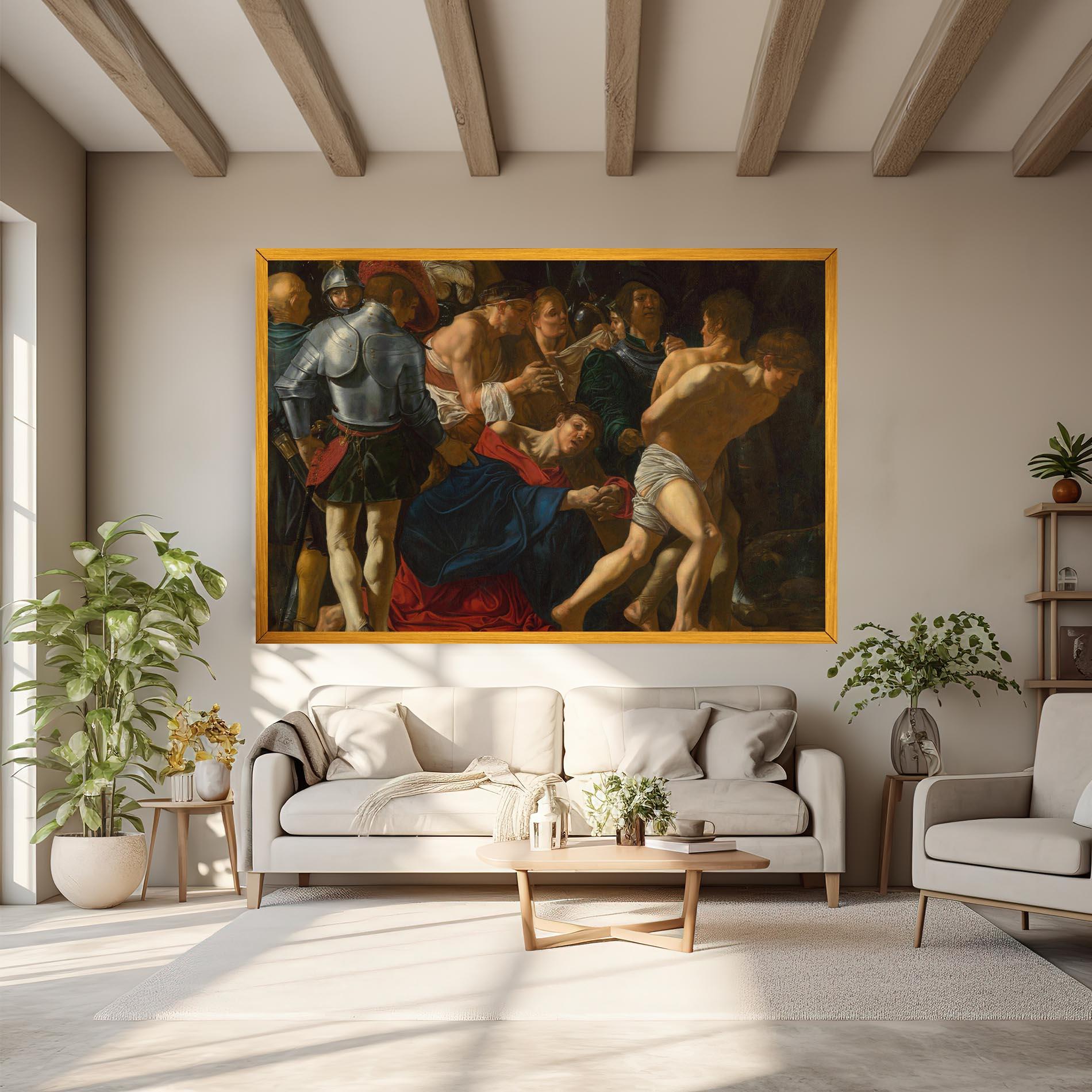 Tablou Canvas Fall Of Christ Calvary mockup 6