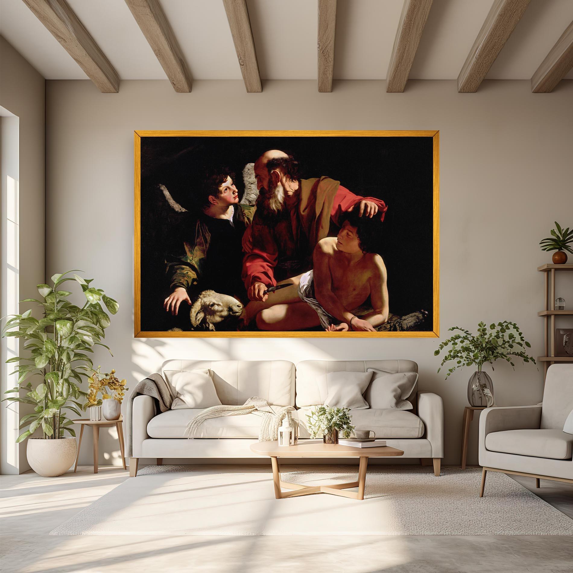 Tablou Canvas Sacrifice Of Isaac mockup 6