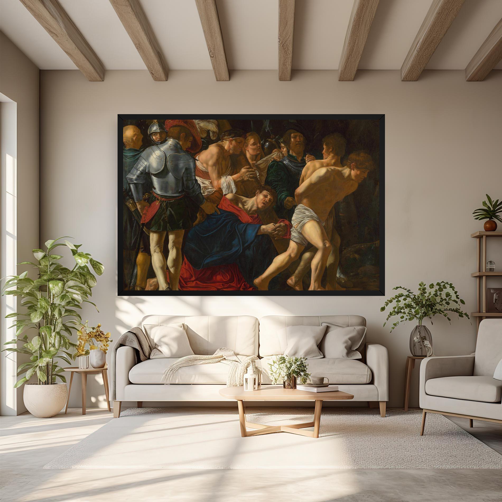 Tablou Canvas Fall Of Christ Calvary mockup 6