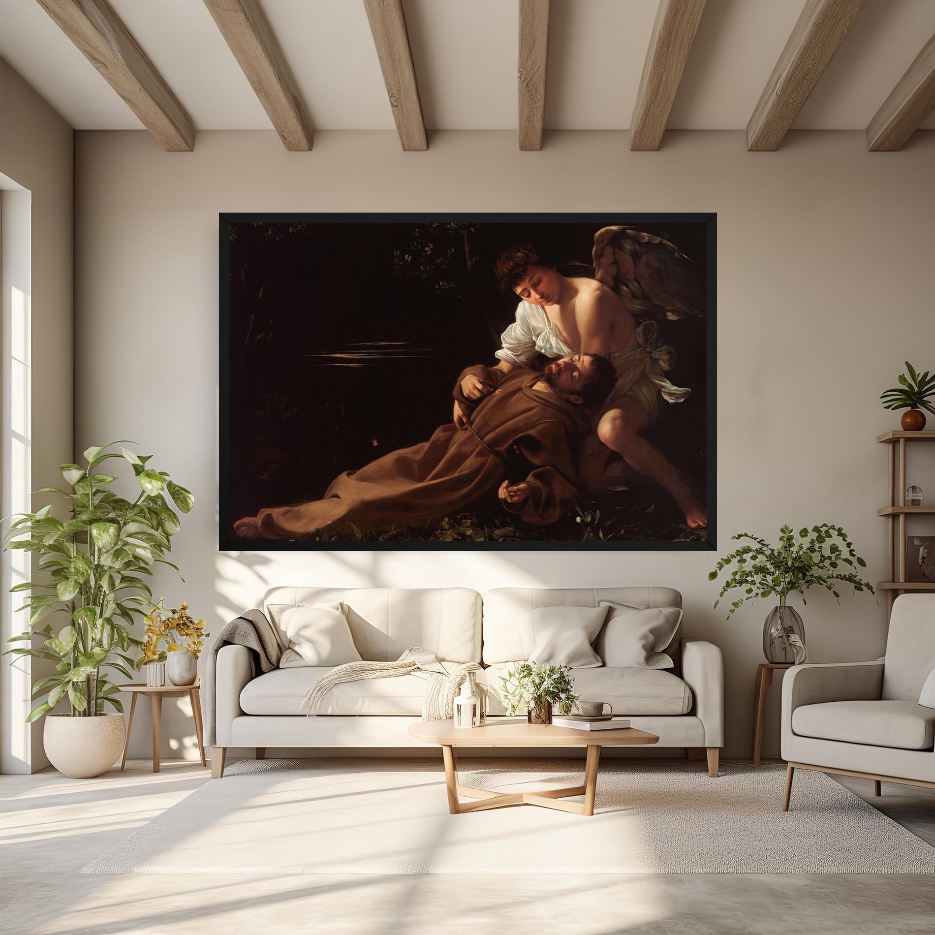 Tablou Canvas Francis Of Assisi In Ecstasy mockup 6