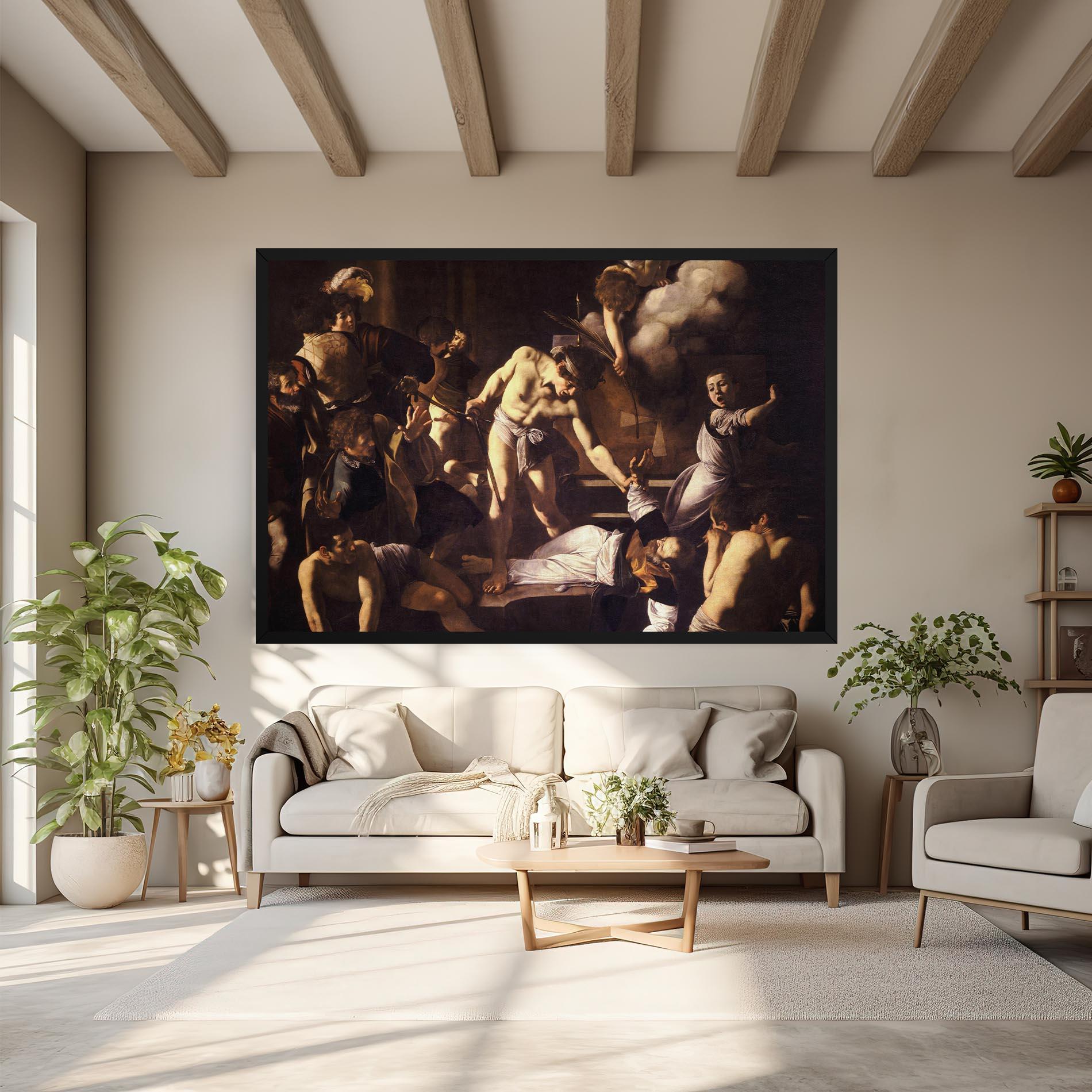 Tablou Canvas The Martyrdom mockup 6