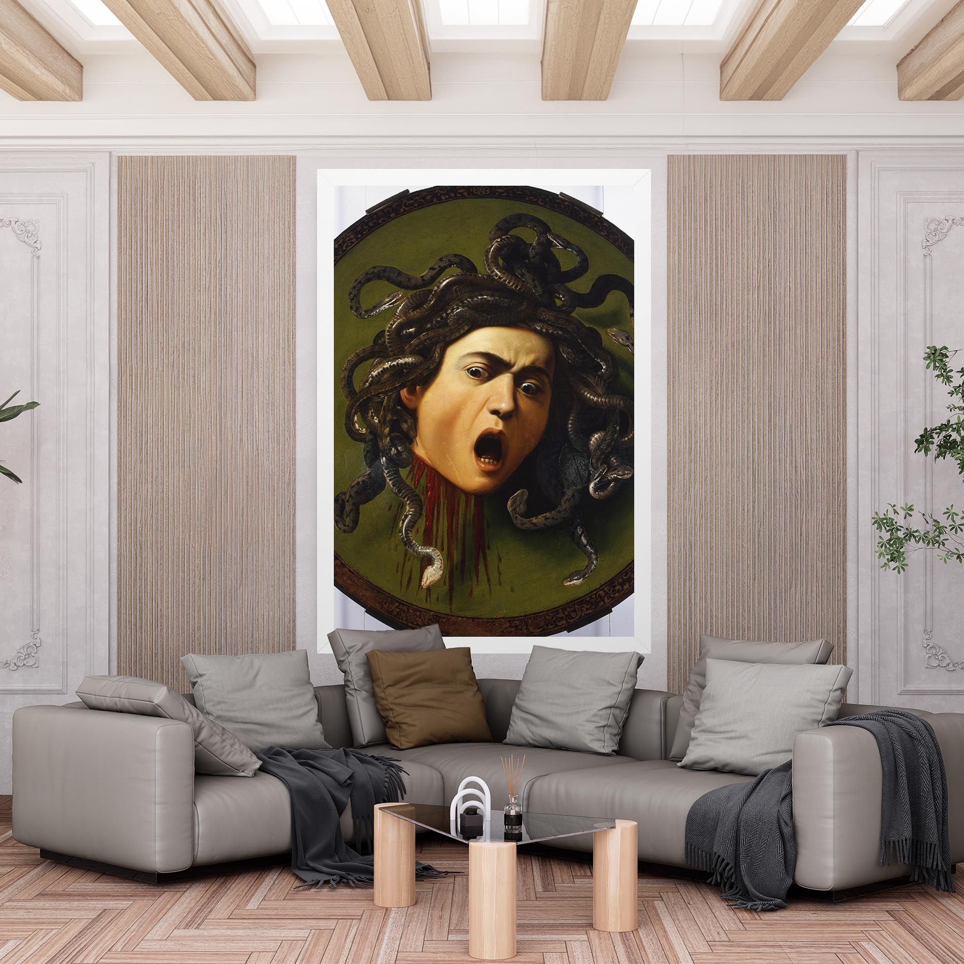 Caravaggio Medusa mockup 6