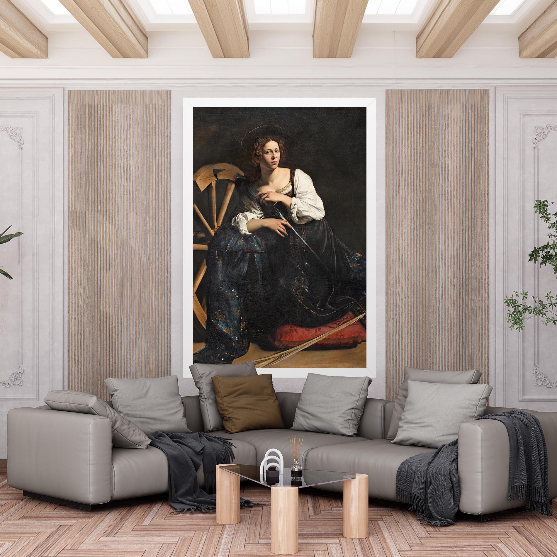 Tablou Canvas Saint Catherine Of Alexandria mockup 6