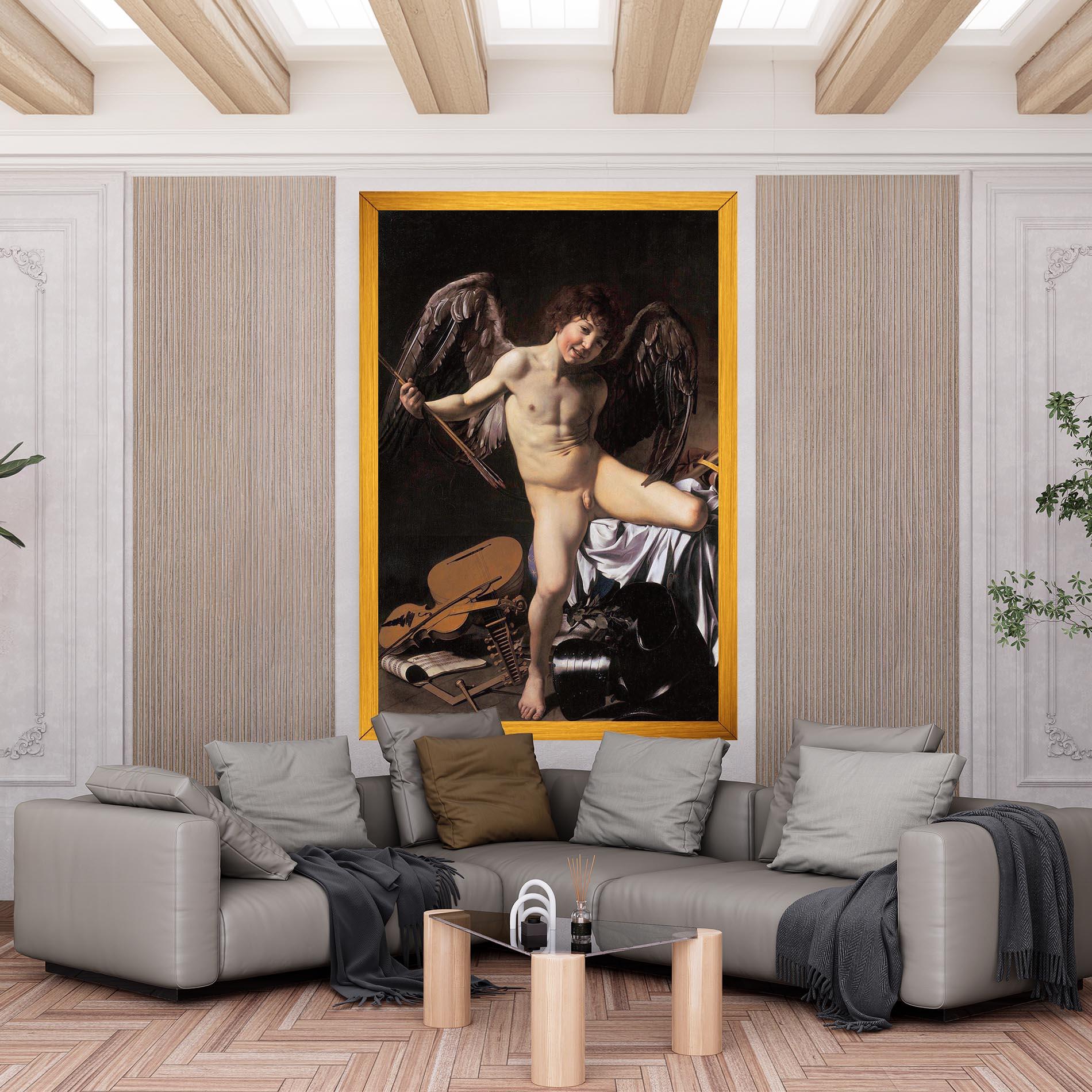 Tablou Canvas Amor Vincet Omnia mockup 6