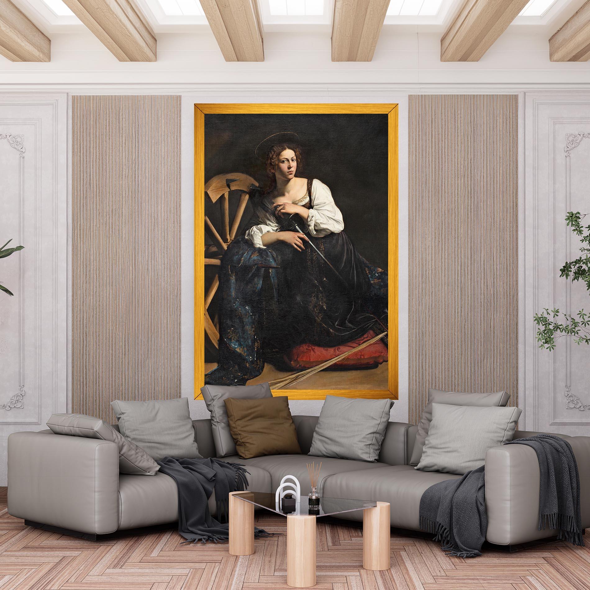 Tablou Canvas Saint Catherine Of Alexandria mockup 6