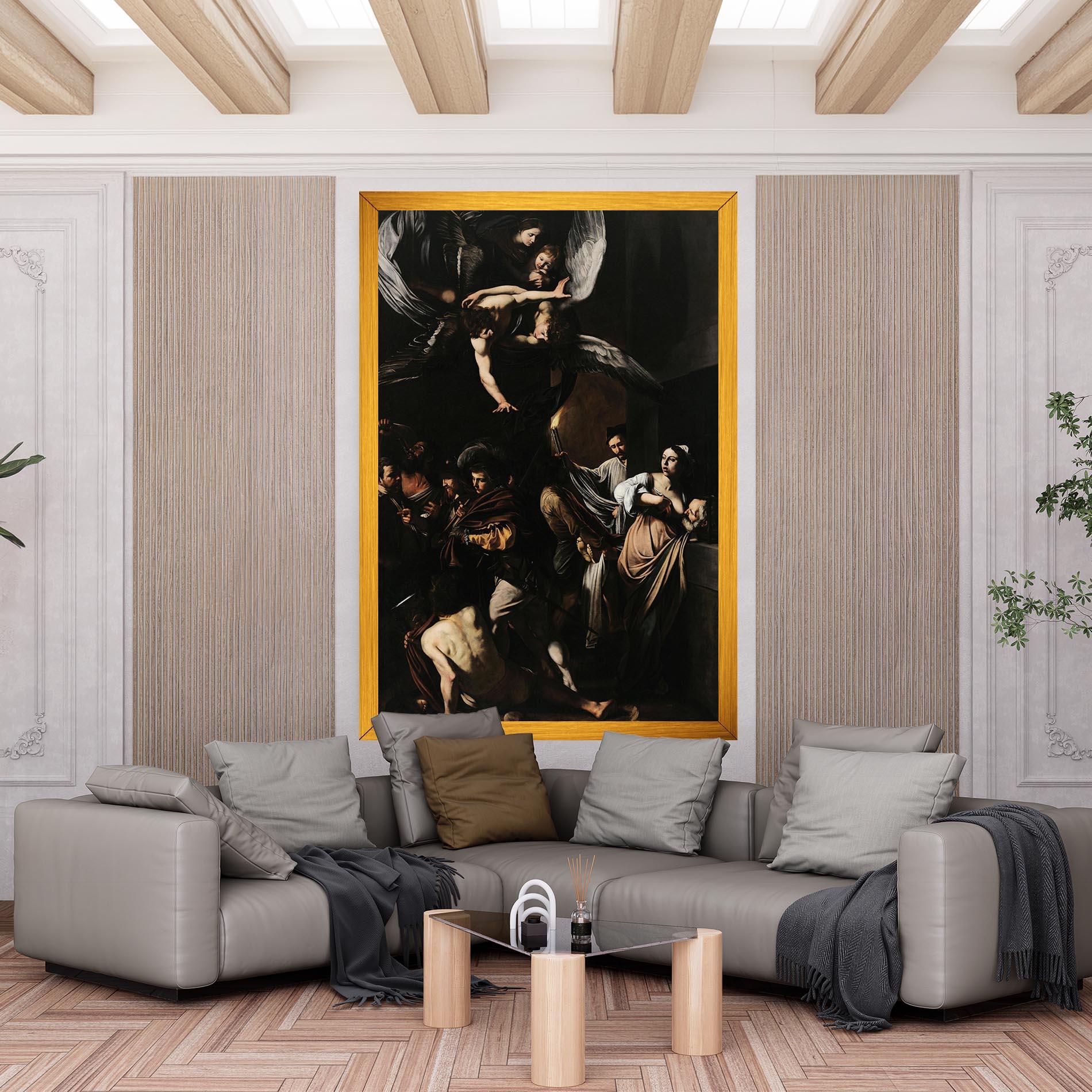 Tablou Canvas Sette Opere Di Misericordia mockup 6