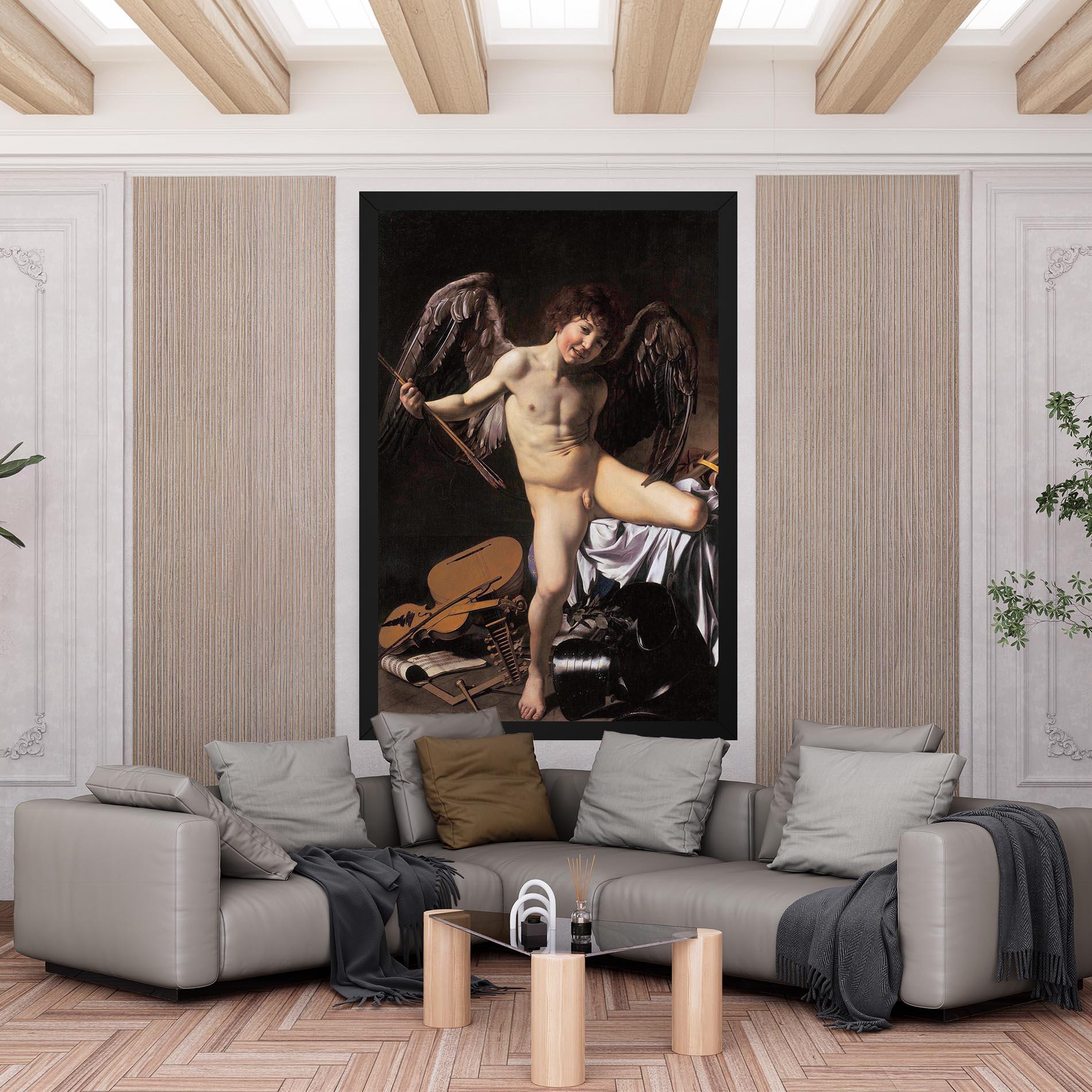 Tablou Canvas Amor Vincet Omnia mockup 6