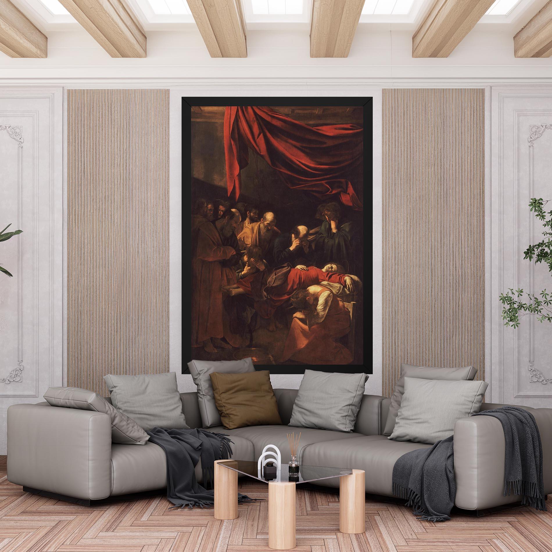 Tablou Canvas Death Of The Virgin mockup 6