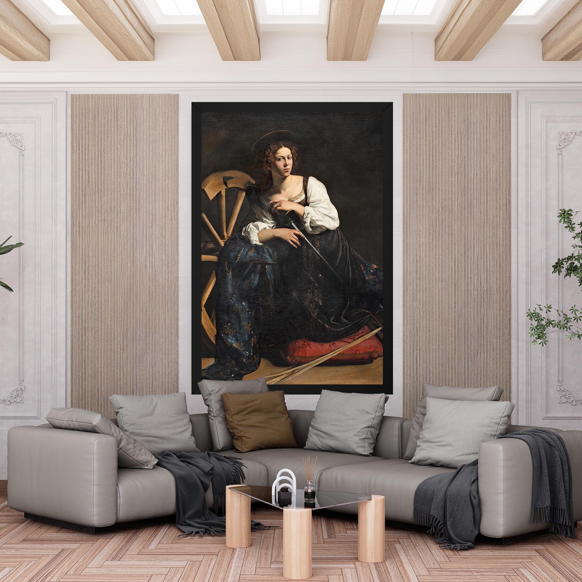 Tablou Canvas Saint Catherine Of Alexandria mockup 6