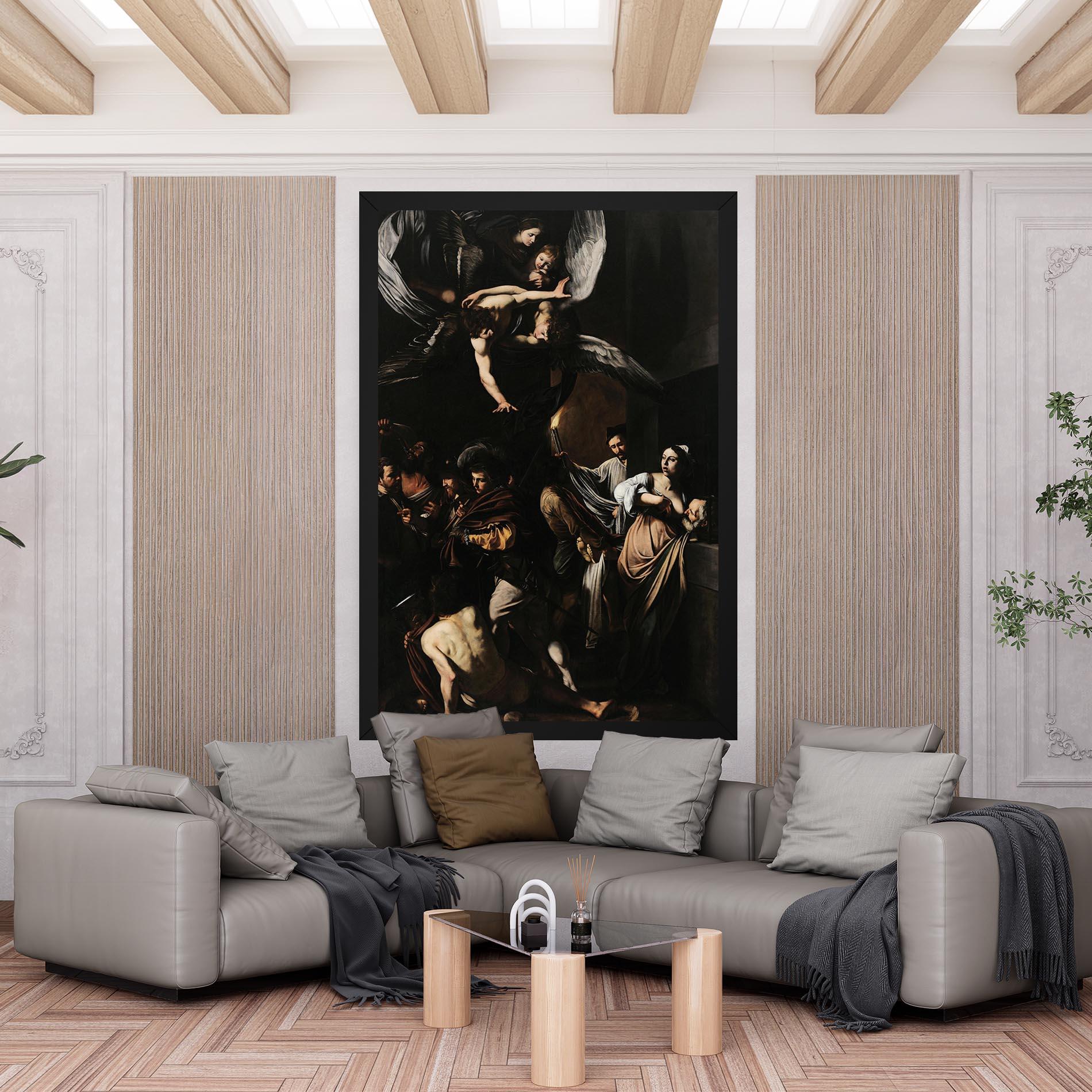 Tablou Canvas Sette Opere Di Misericordia mockup 6