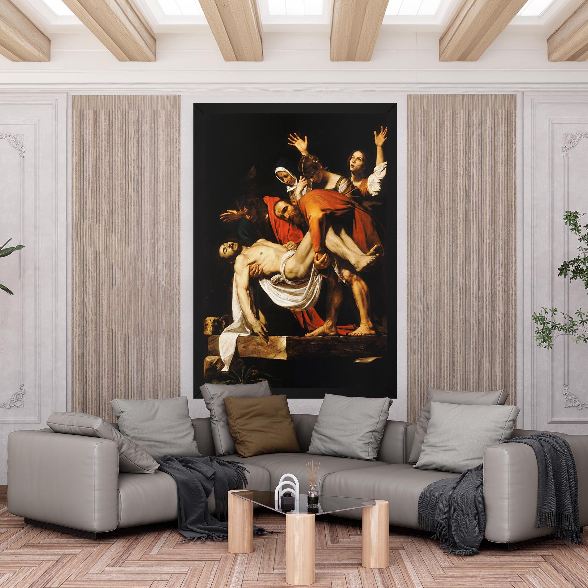 Tablou Canvas The Entombment Of Christ mockup 6