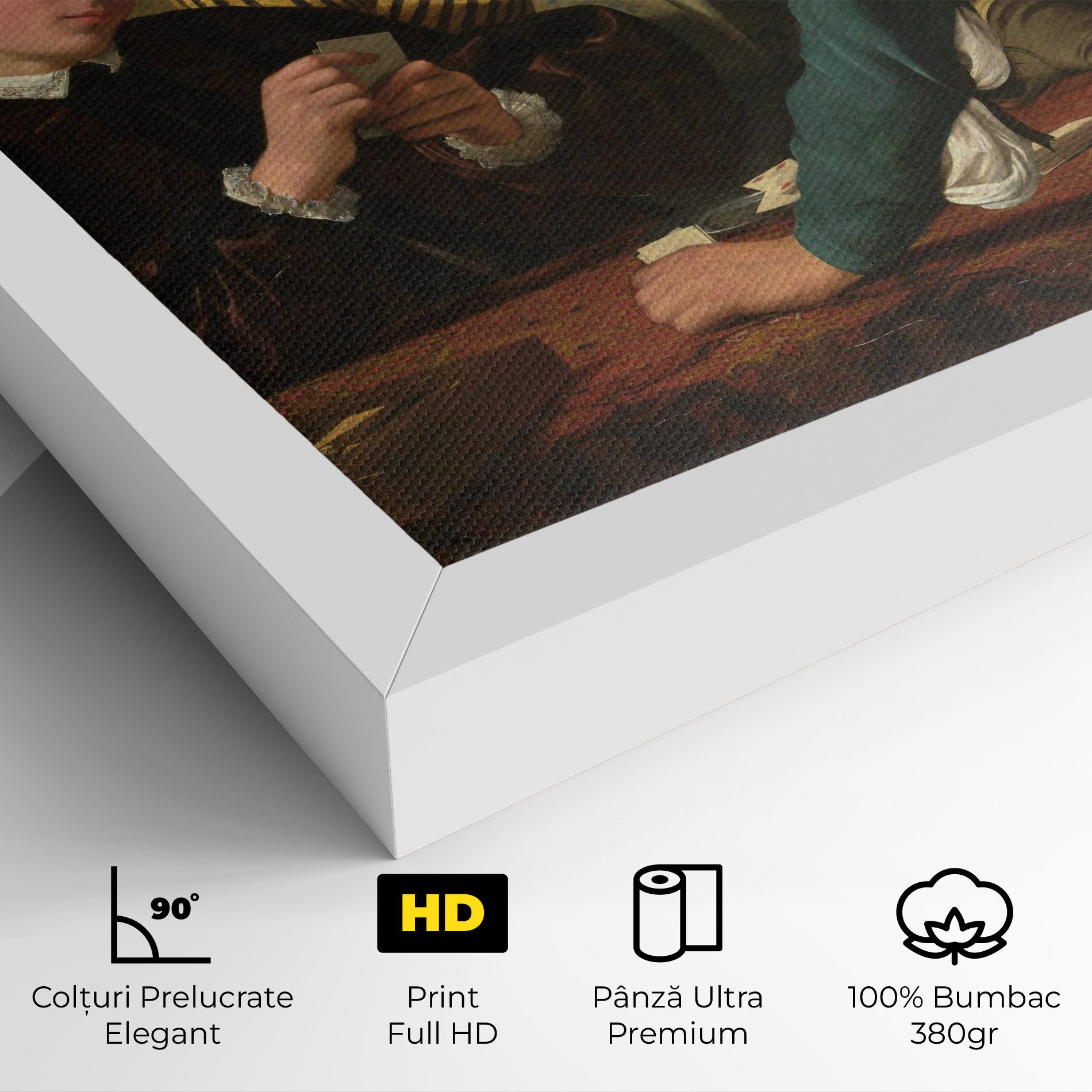 Caravaggio The Cardsharps mockup 4