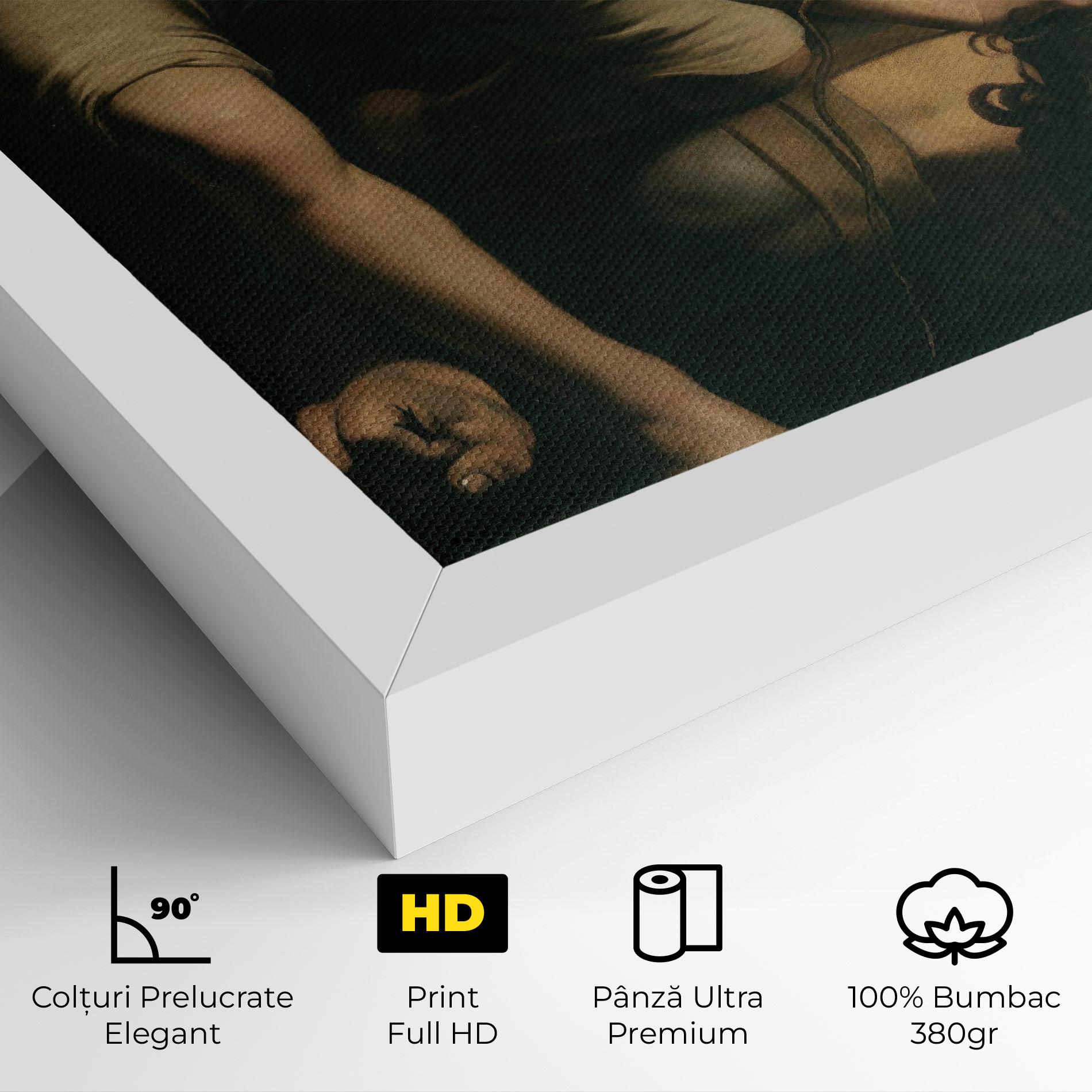 Tablou Canvas David And Goliath mockup 4