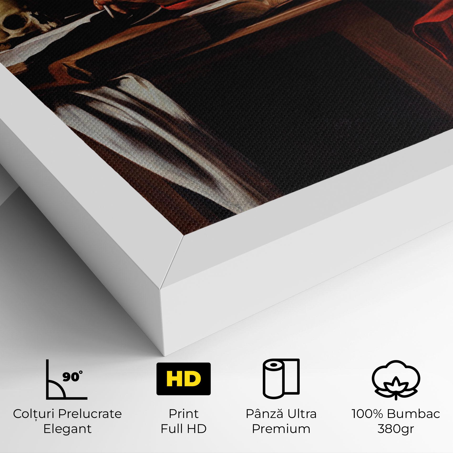 Tablou Canvas Saint Jerome Writing mockup 4