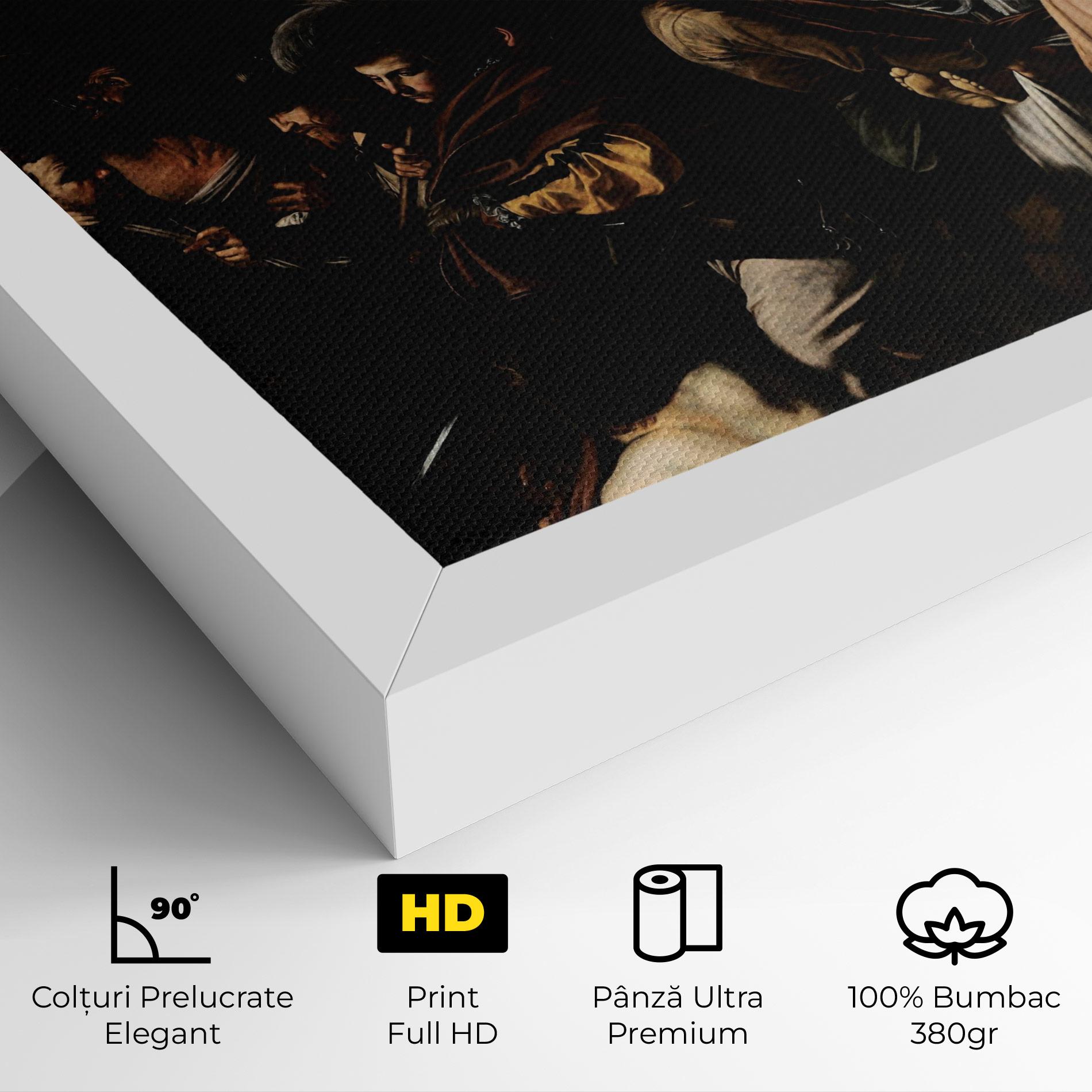 Tablou Canvas Sette Opere Di Misericordia mockup 4