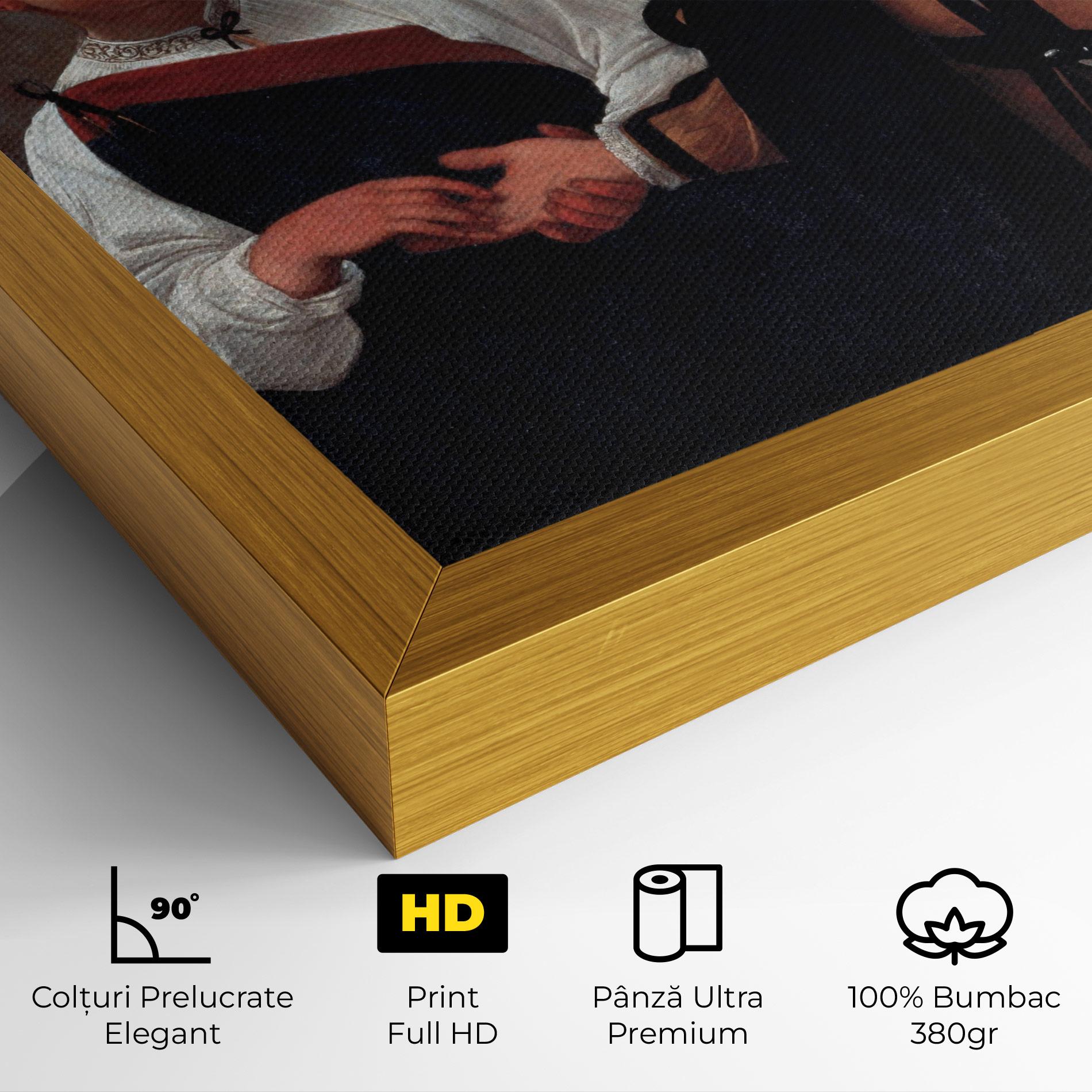 Tablou Canvas Caravaggio Good Luck mockup 4