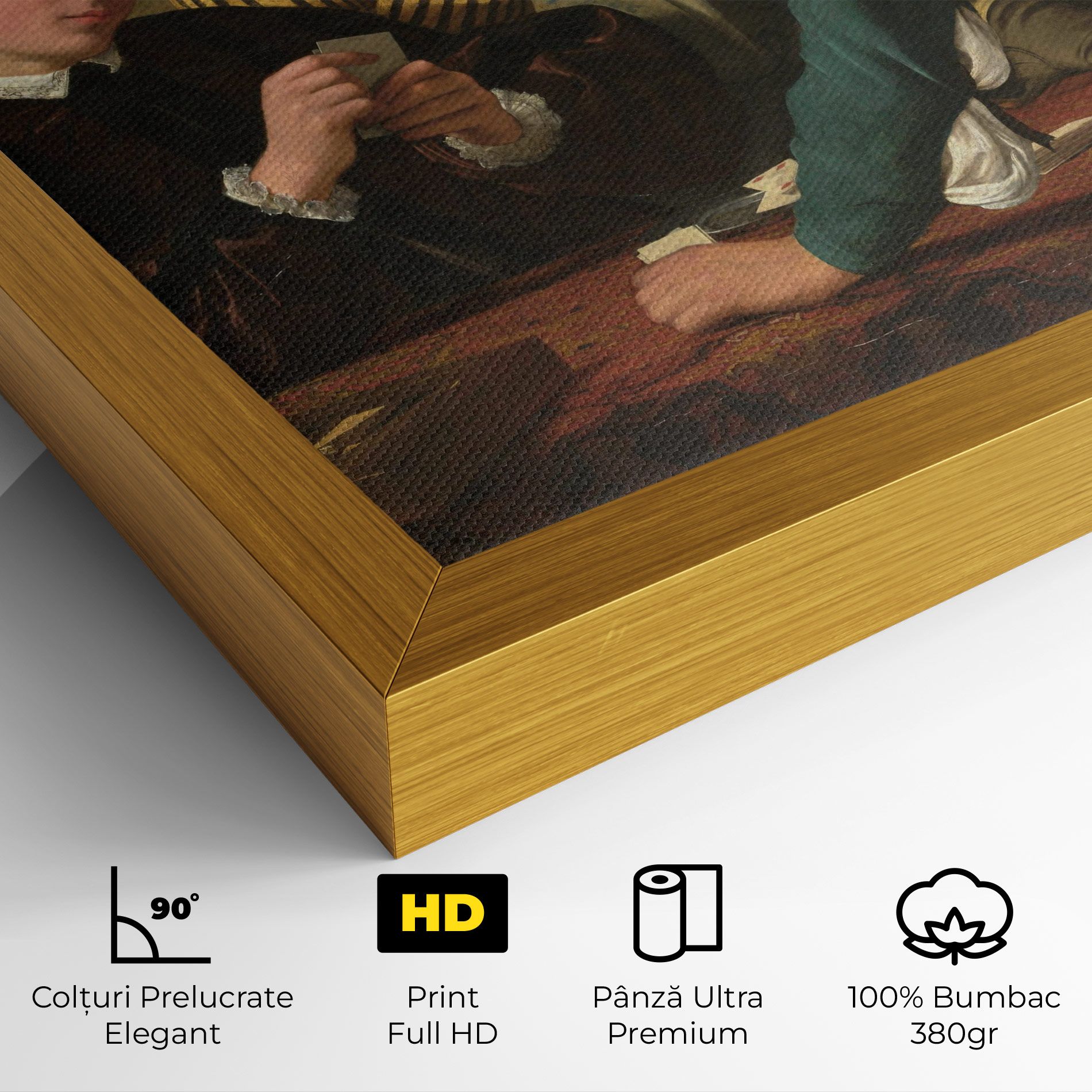 Caravaggio The Cardsharps mockup 4