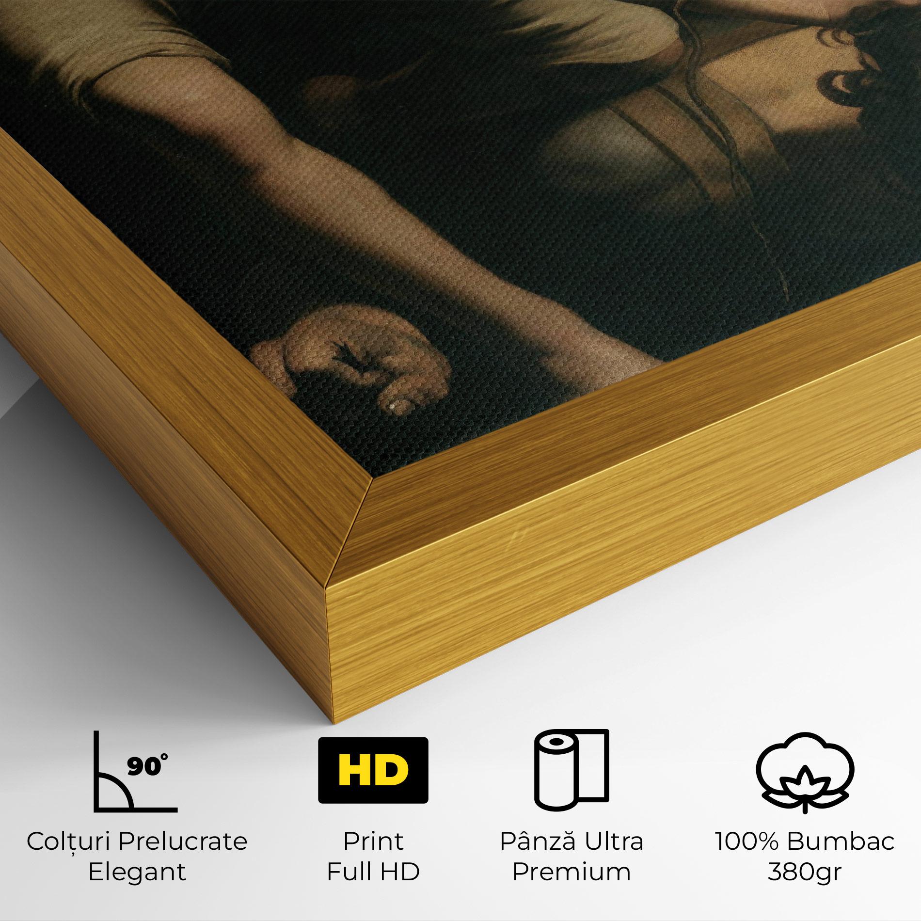Tablou Canvas David And Goliath mockup 4