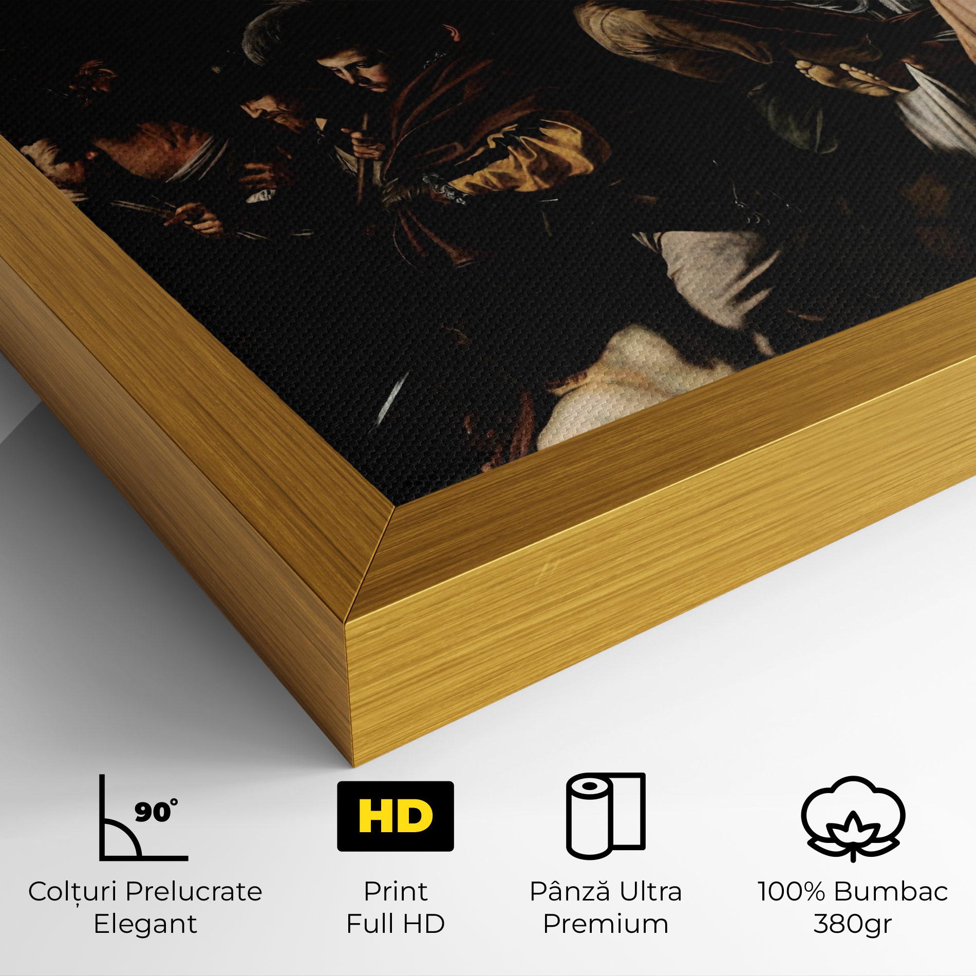 Tablou Canvas Sette Opere Di Misericordia mockup 4