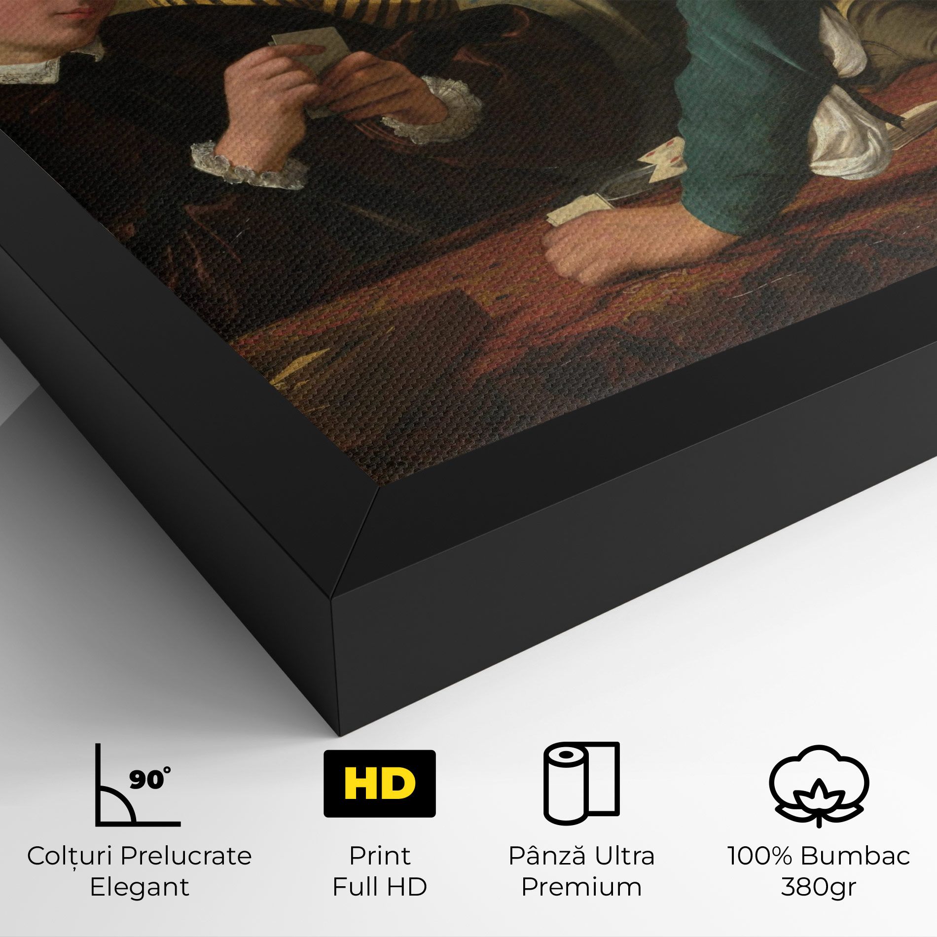 Caravaggio The Cardsharps mockup 4