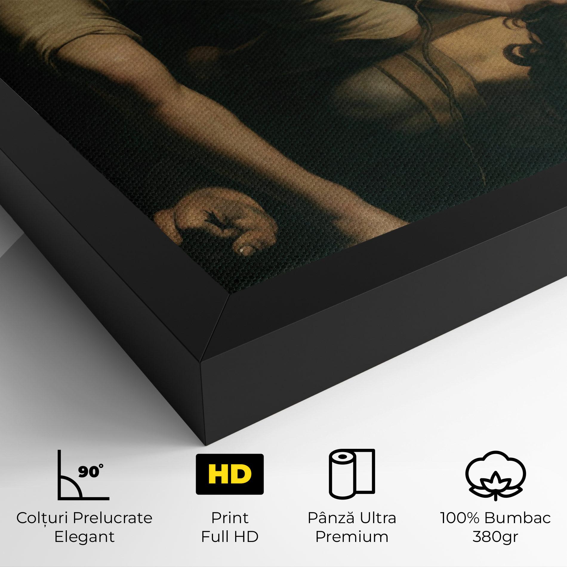 Tablou Canvas David And Goliath mockup 4