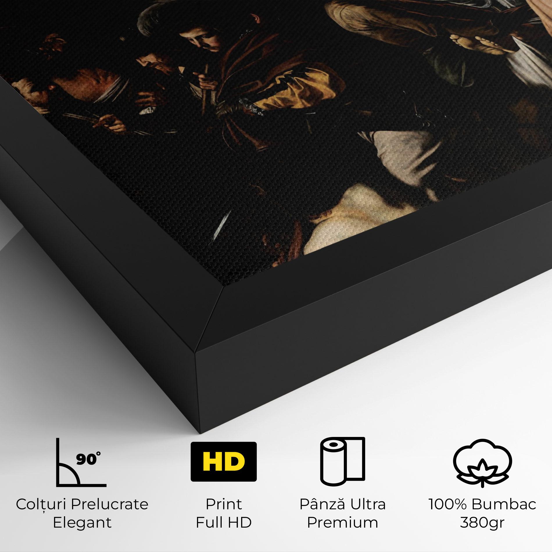 Tablou Canvas Sette Opere Di Misericordia mockup 4