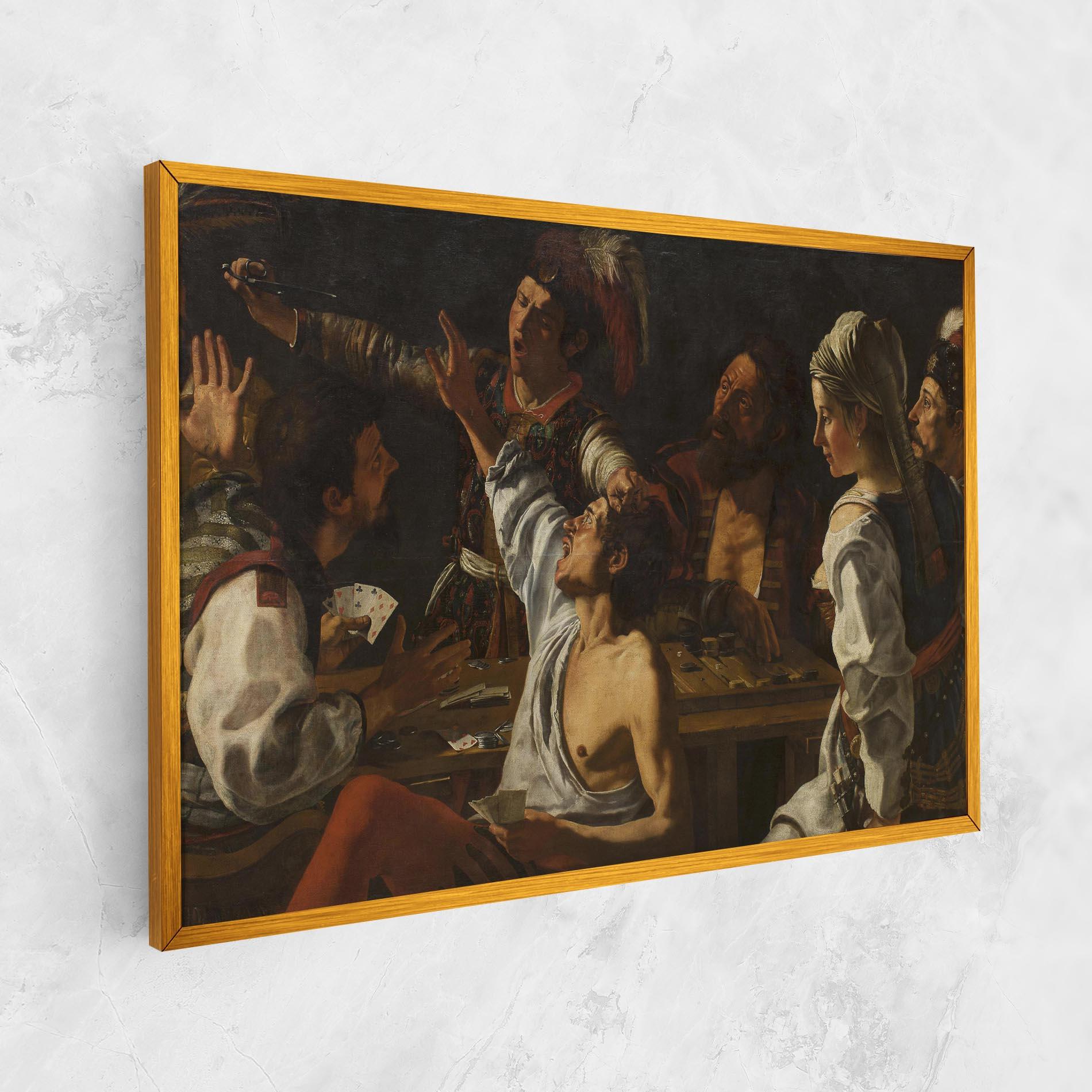 Tablou Canvas Rombouts Backgammon mockup 1