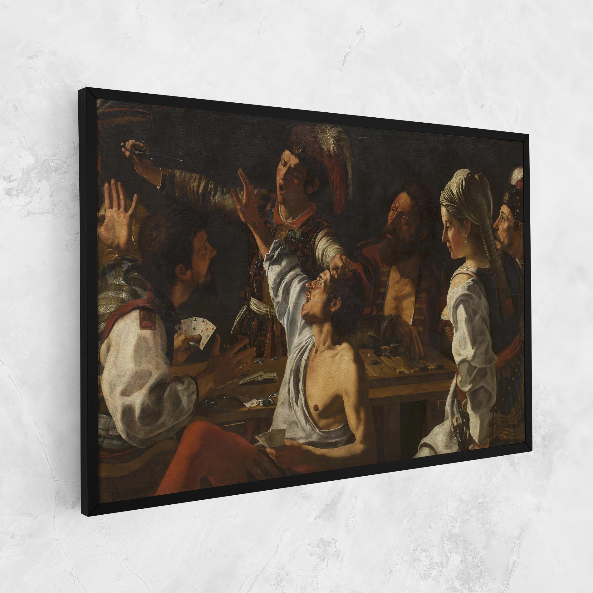 Tablou Canvas Rombouts Backgammon mockup 1