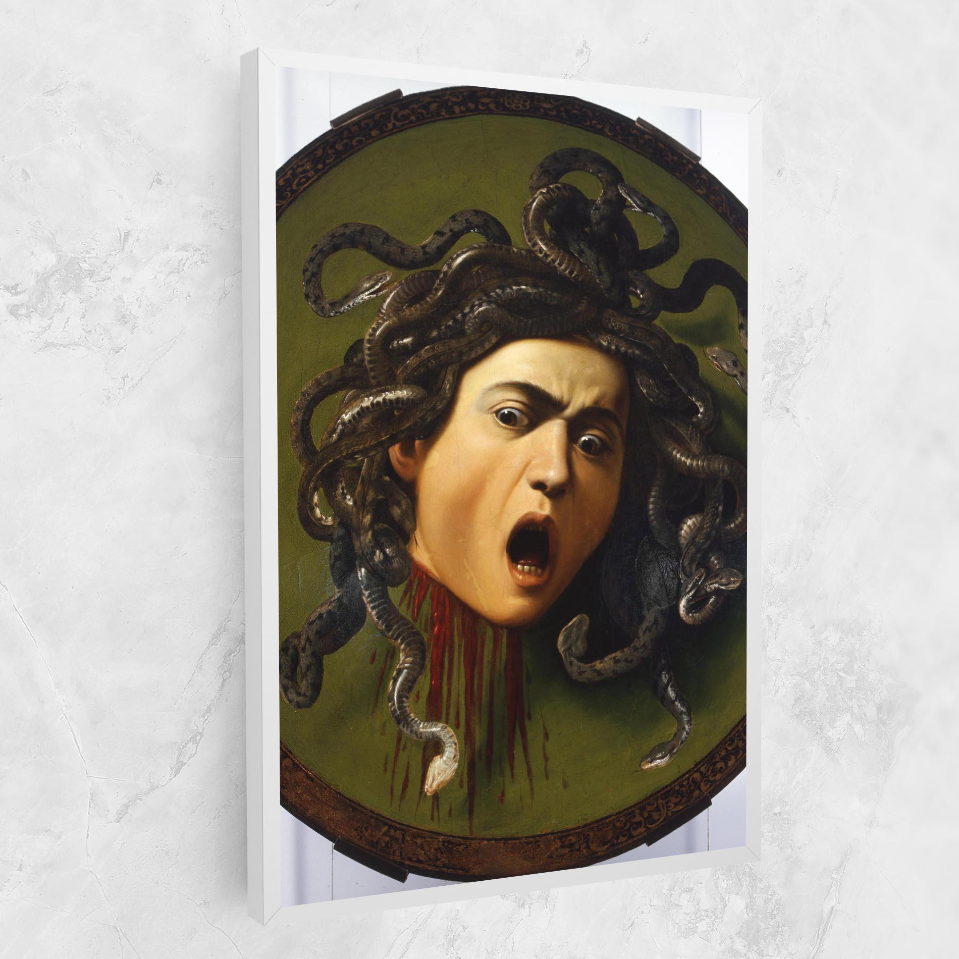 Tablou Canvas Caravaggio Medusa mockup 1