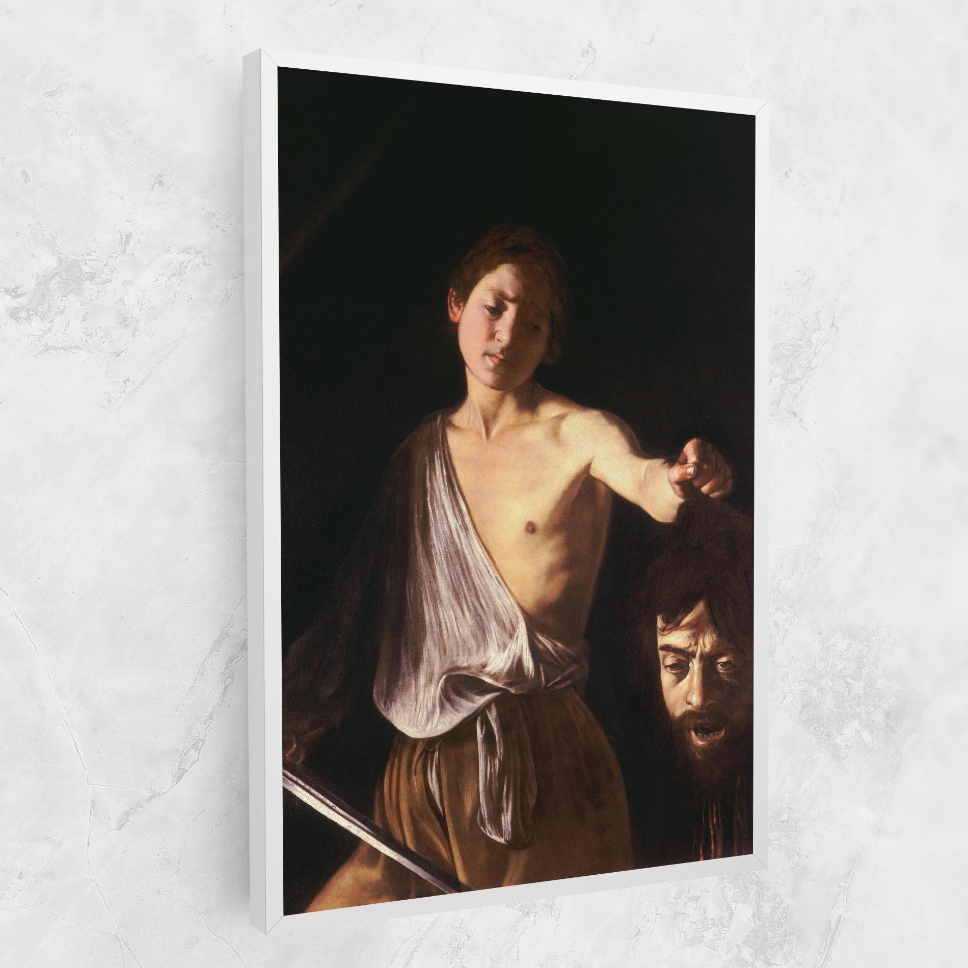 Tablou Canvas David With The Head Of Goliath mockup 1
