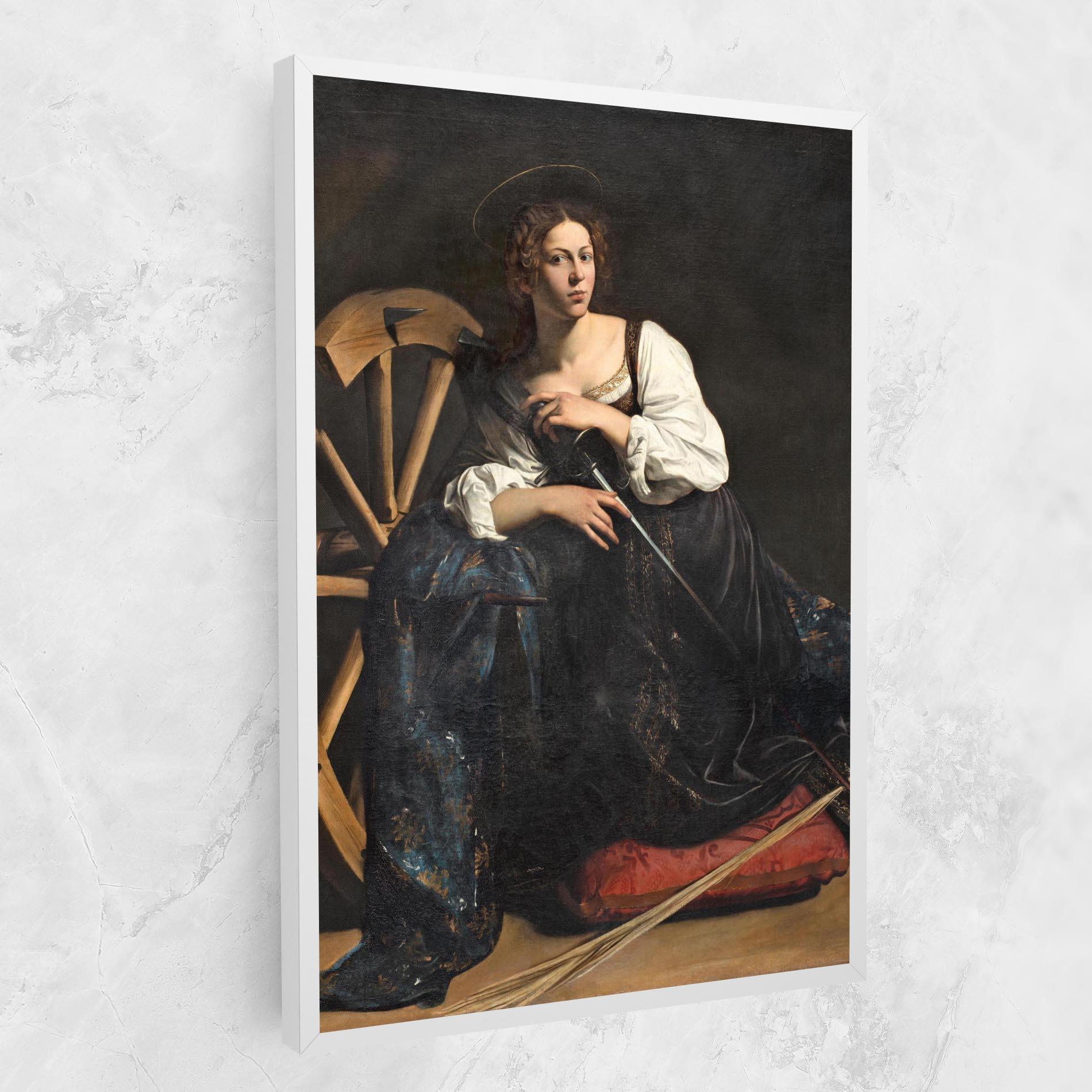 Tablou Canvas Saint Catherine Of Alexandria mockup 1