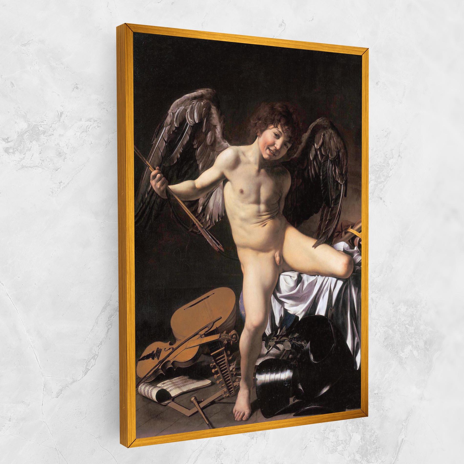 Tablou Canvas Amor Vincet Omnia mockup 1